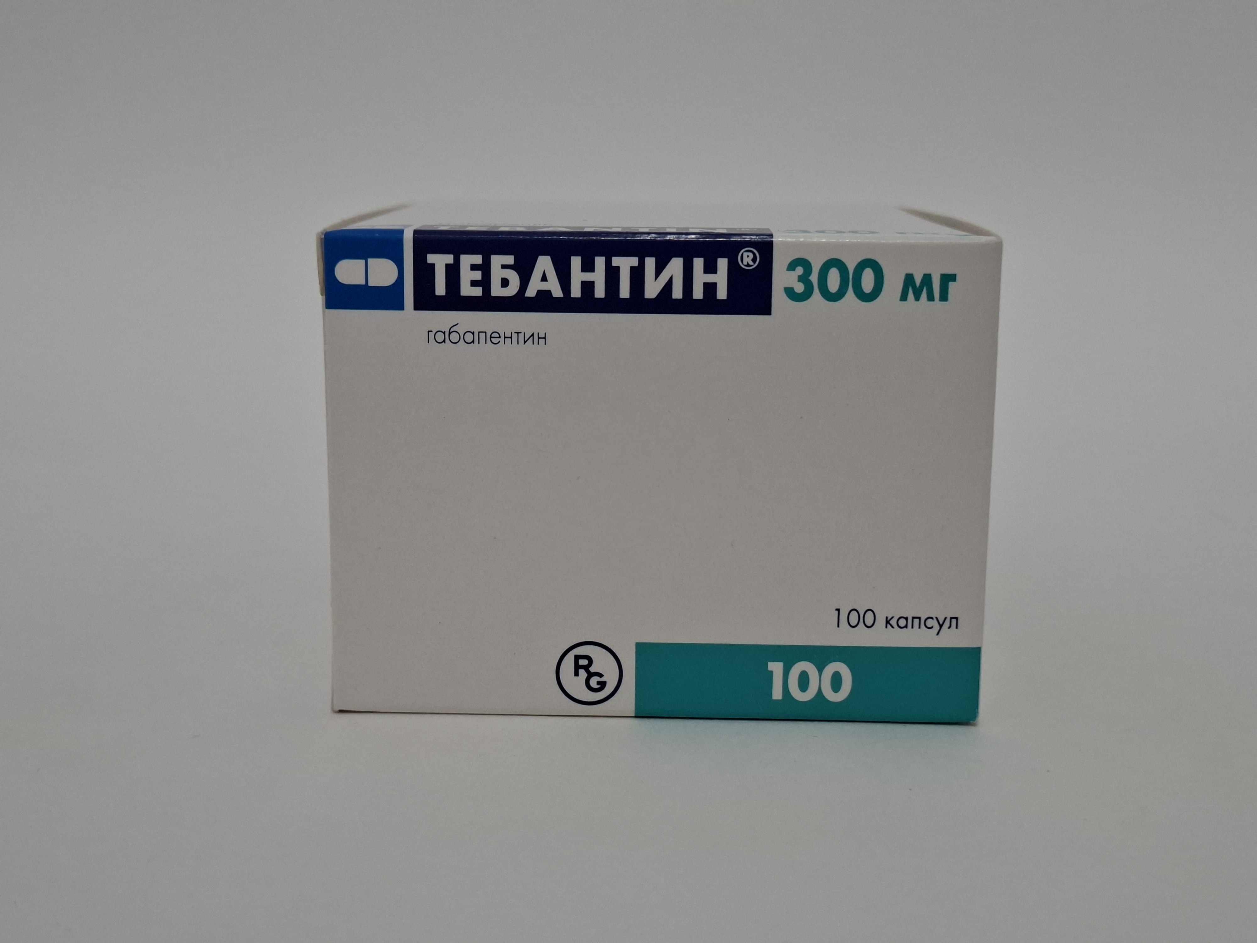 Тебантин капс 300мг х 100 Гедеон Рихтер Венгрия
