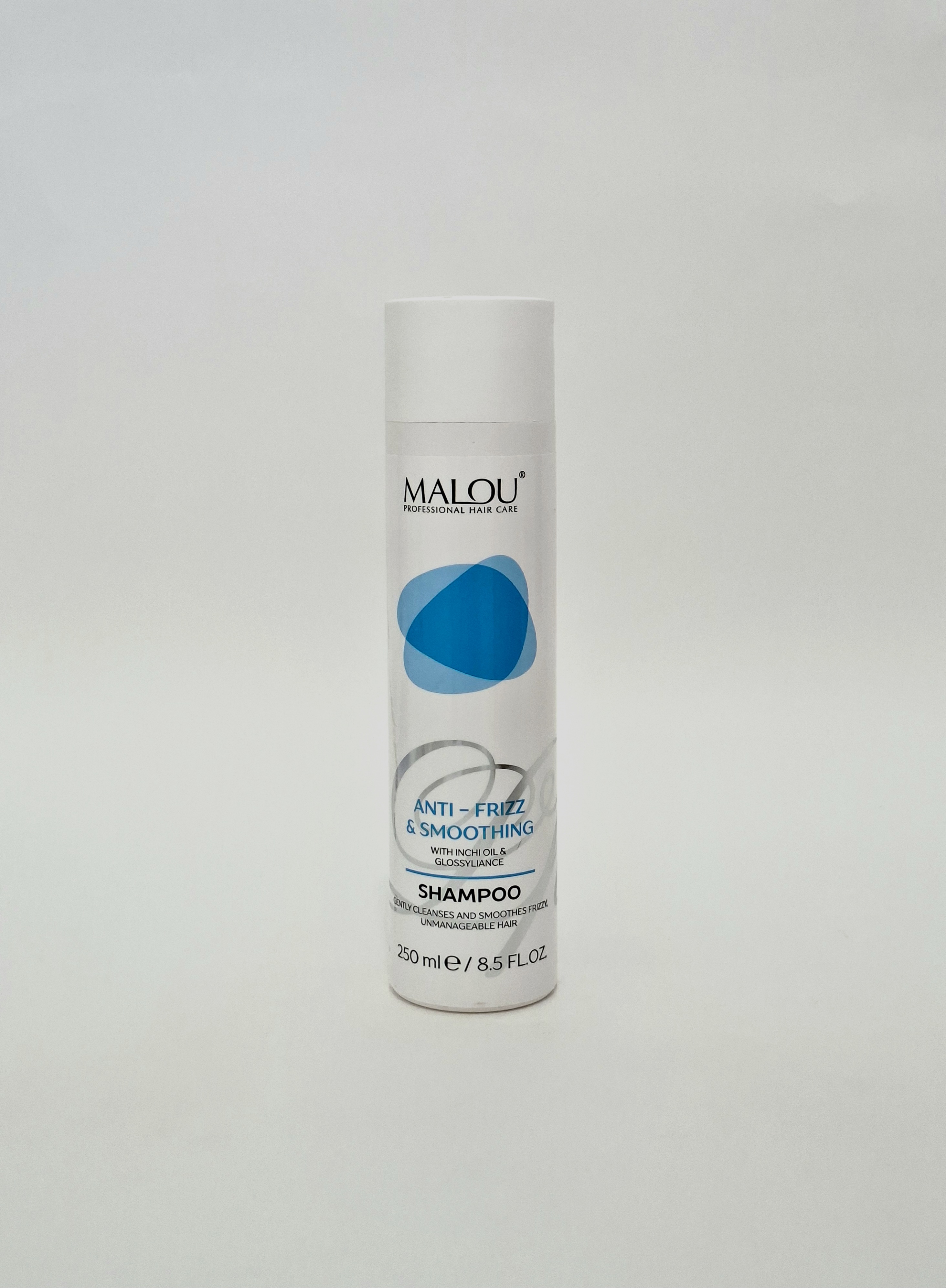 MALOU Шампунь разглаживающий с дюймовым маслом и блеском 250мл (Малоу) Crevil Cosmetics/Germany