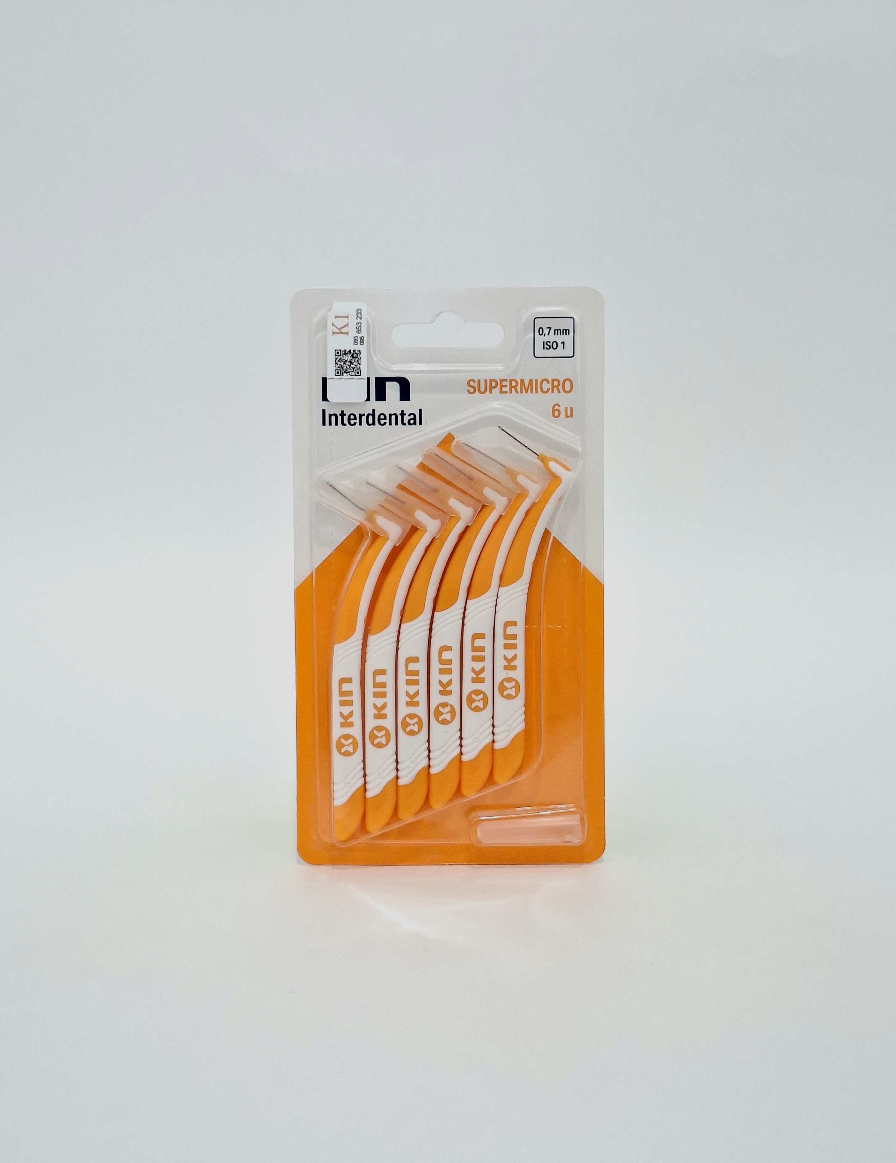 Kin Interdental Supermikro mezhzub. brush 0.7mm x 6 4046 Kin, Spain
