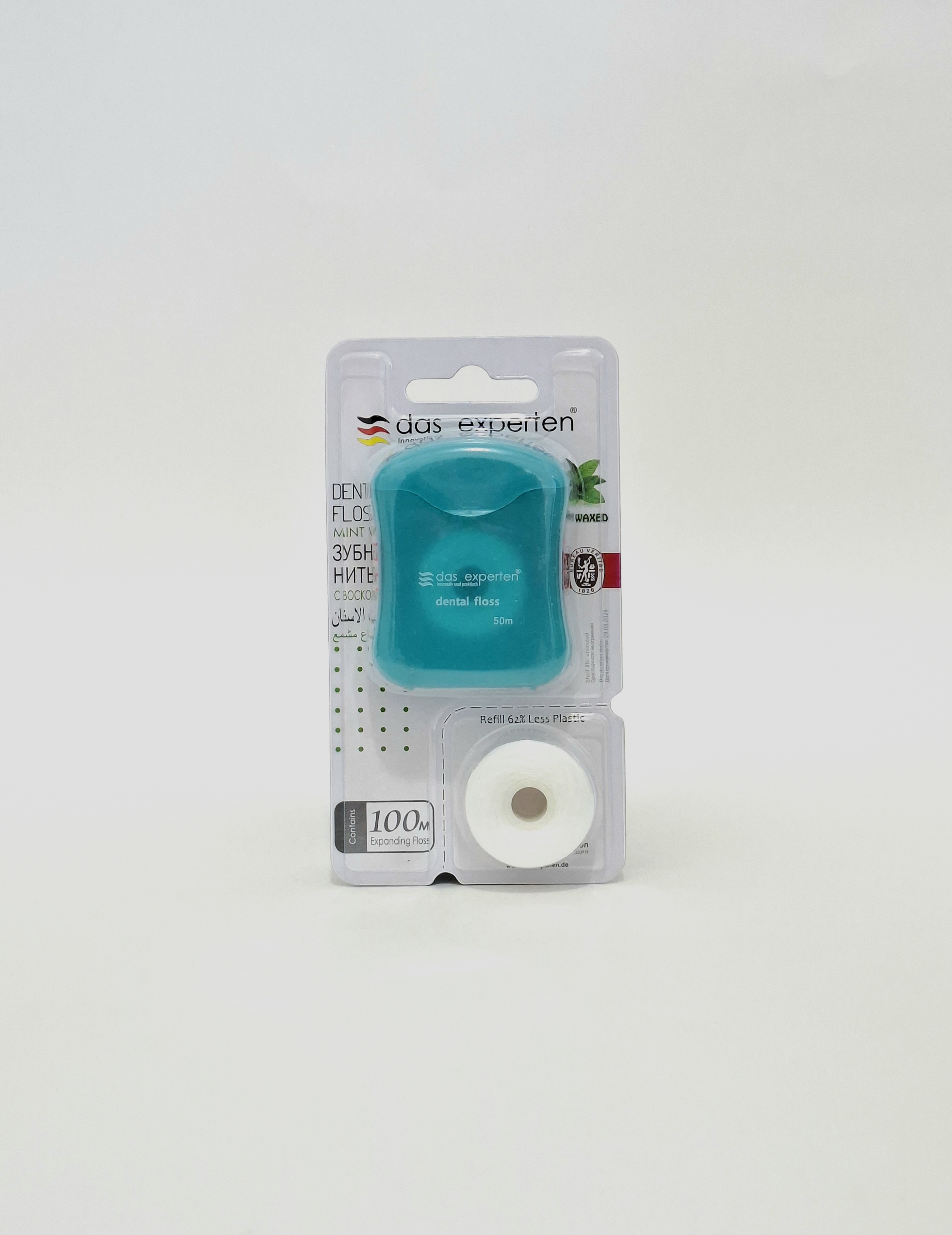 Tooth nit dental floss WAXED MINT 100m (0151) Das Experten