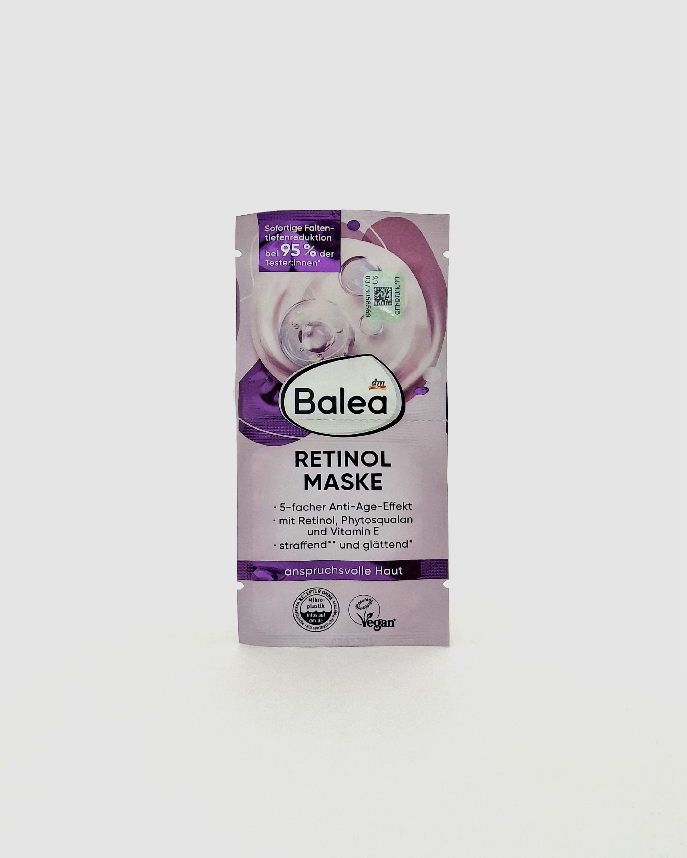 Маска для лица Balea с ретинолом, 2х8мл Германия