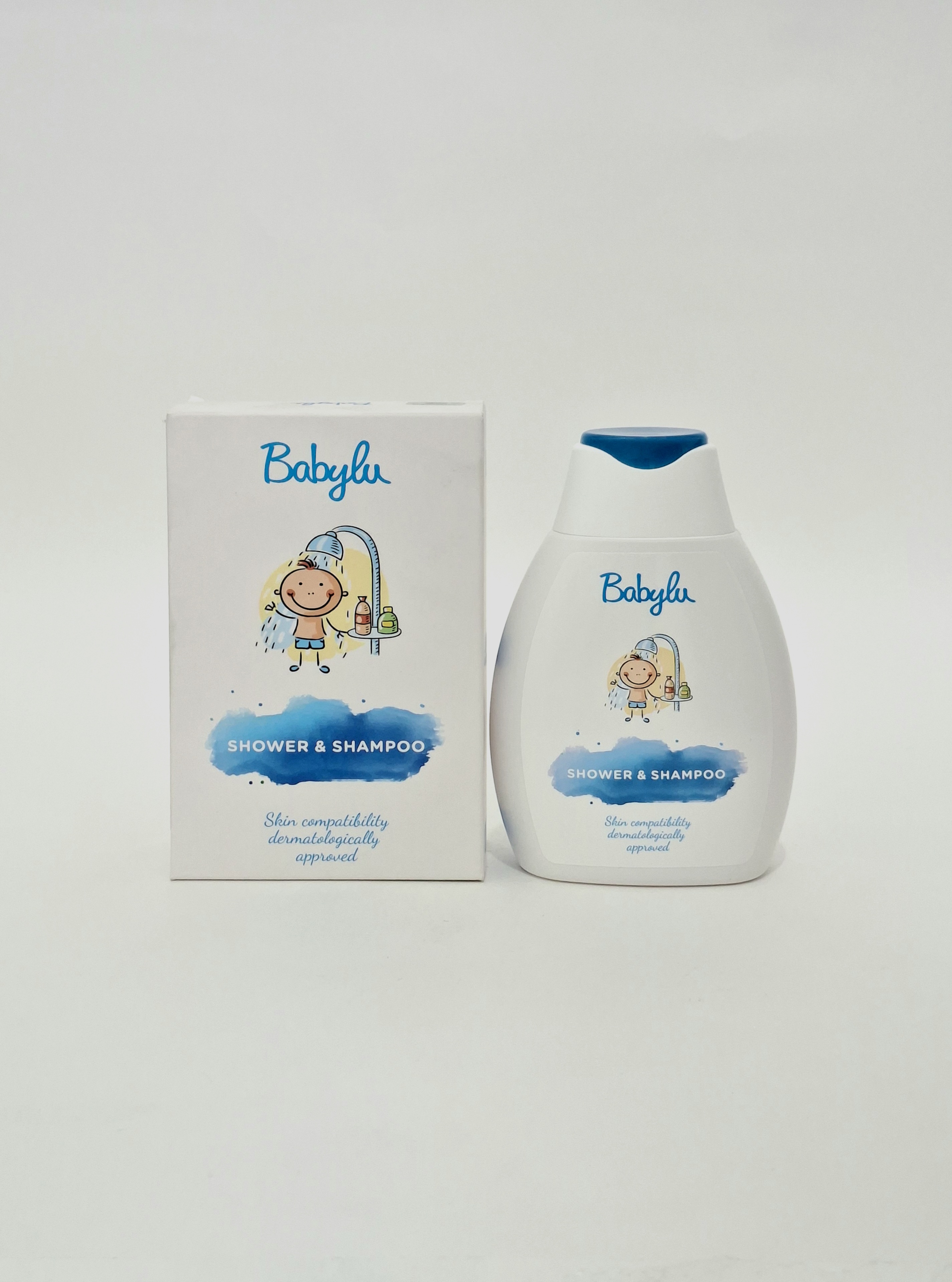 Babylu душ и шампунь 250мл (Бейбилу) Crevil Cosmetics/Germany