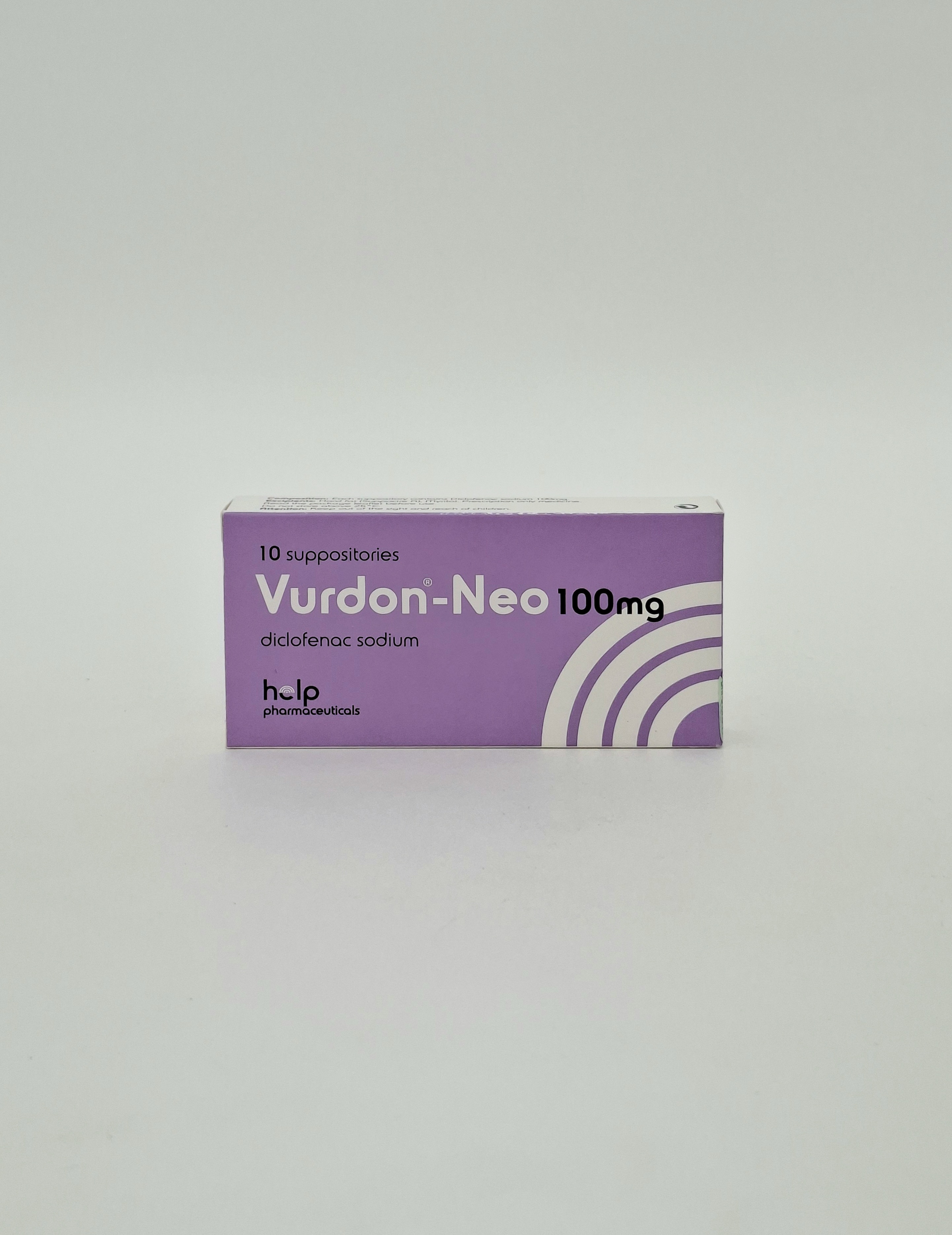 Vurdon suppositories 100mg x 10 Khelp Gretsiya
