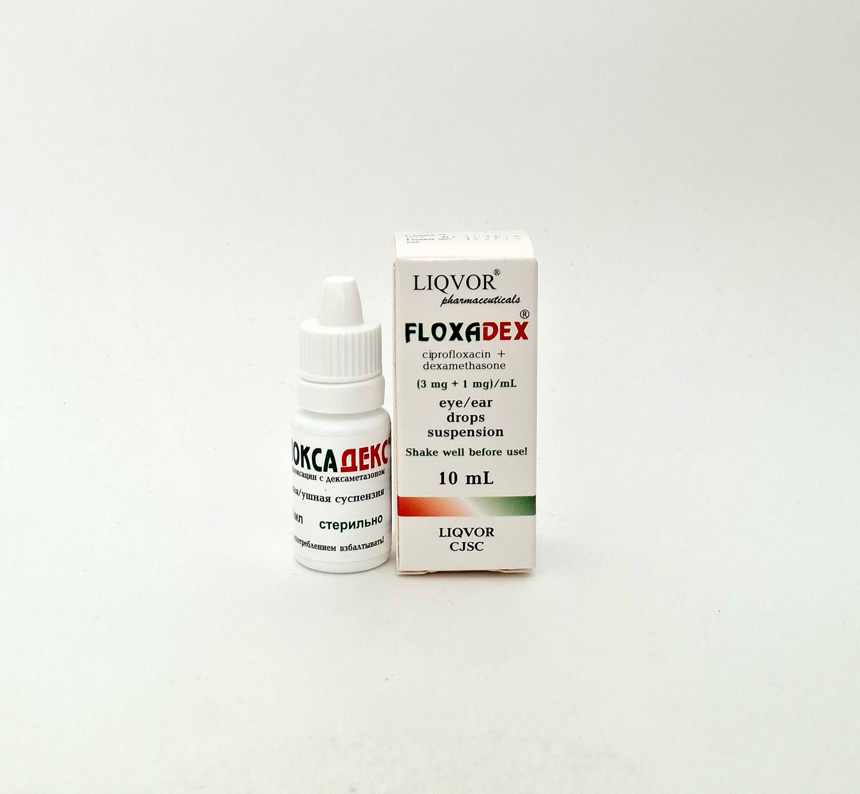 FLOXADEX ophthalmic/ear drops 10ml Likvor/Armeniya