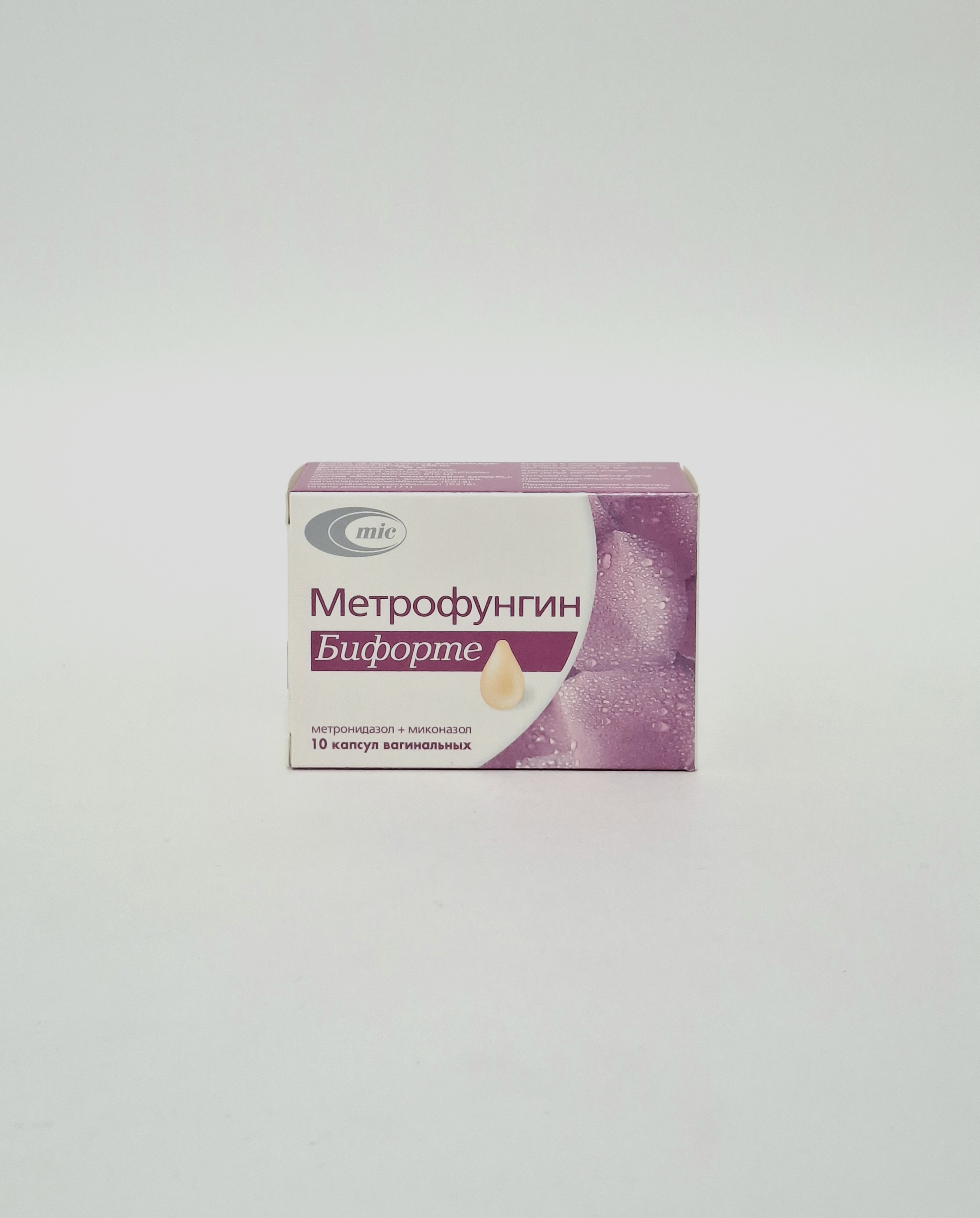 Metrofungin Biforte vaginal capsules x 10 Minskinterkaps