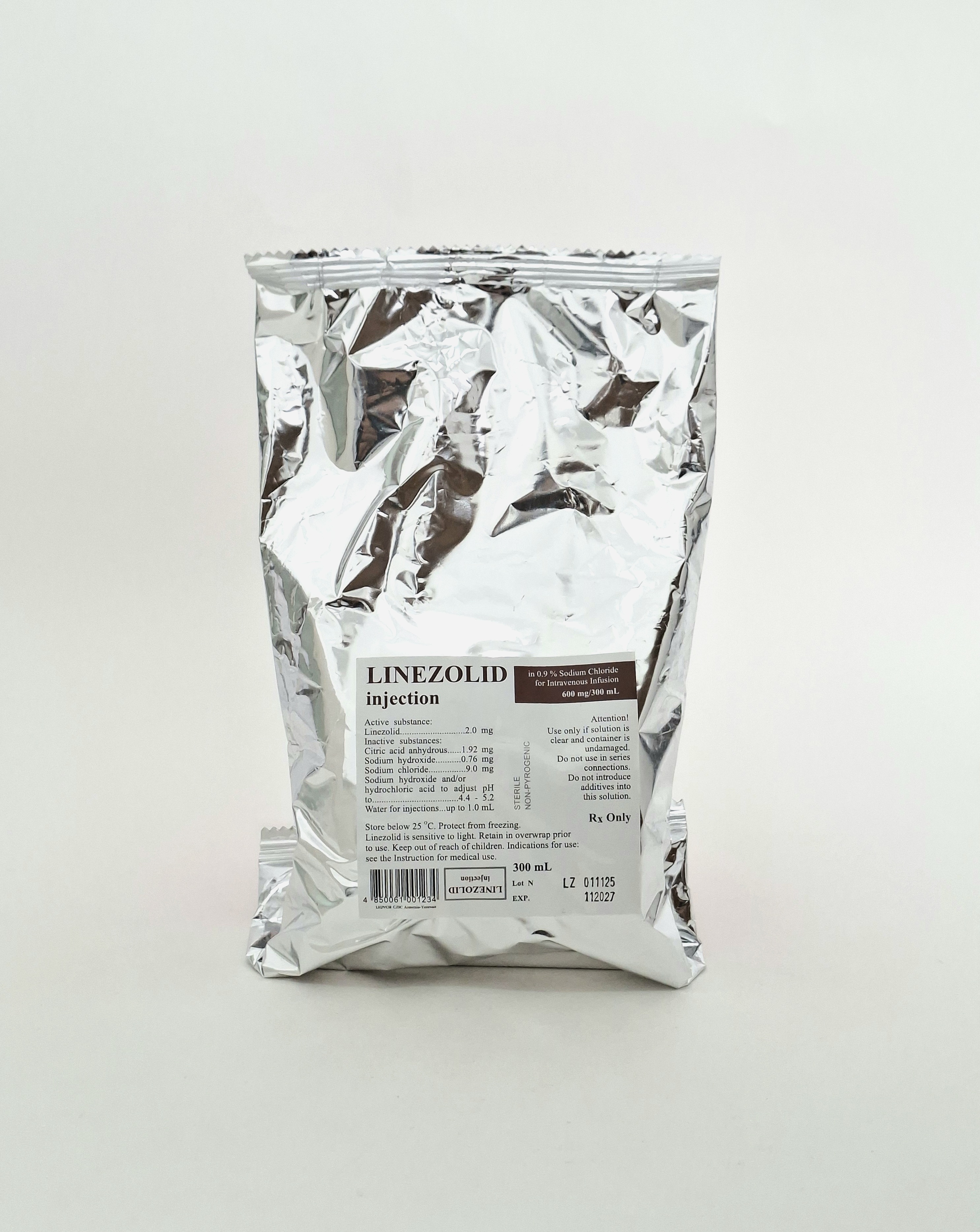 Linezolid solution 300ml Likvor Armeniya