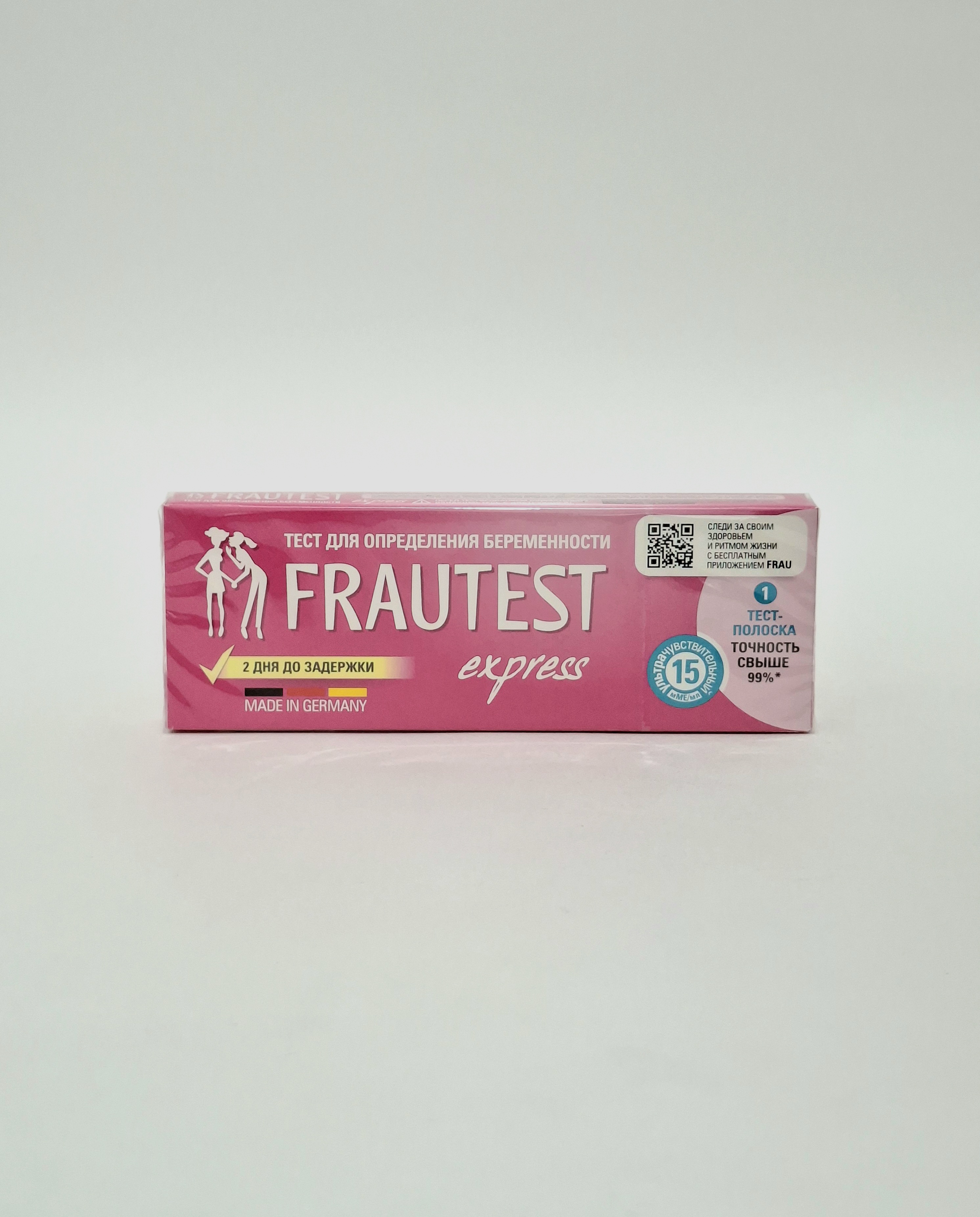 Тест на берем FrauTest N1 Германия