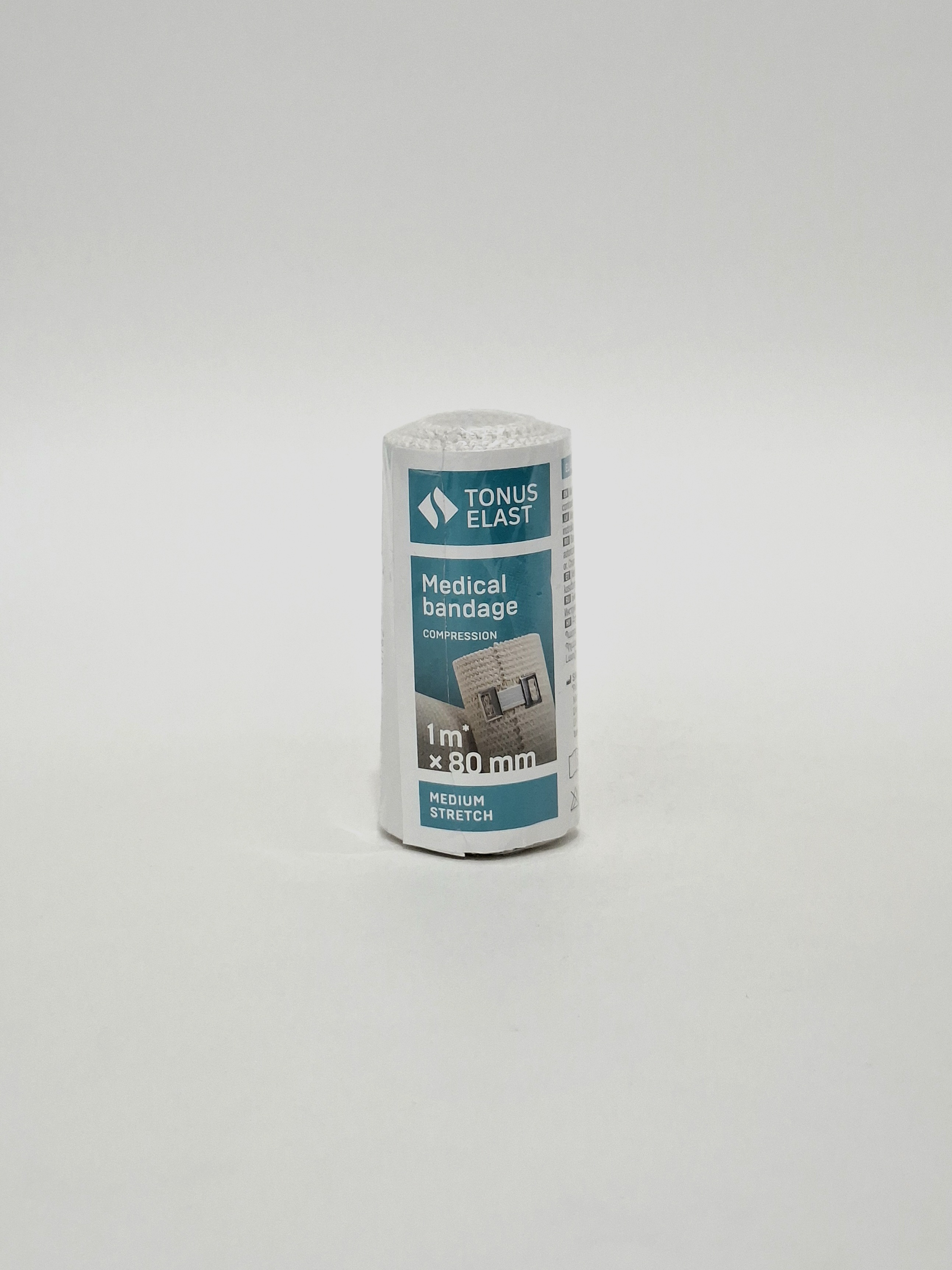 Bandage medical electronic (with. r.) 80mm x 1m Tonus Elast
