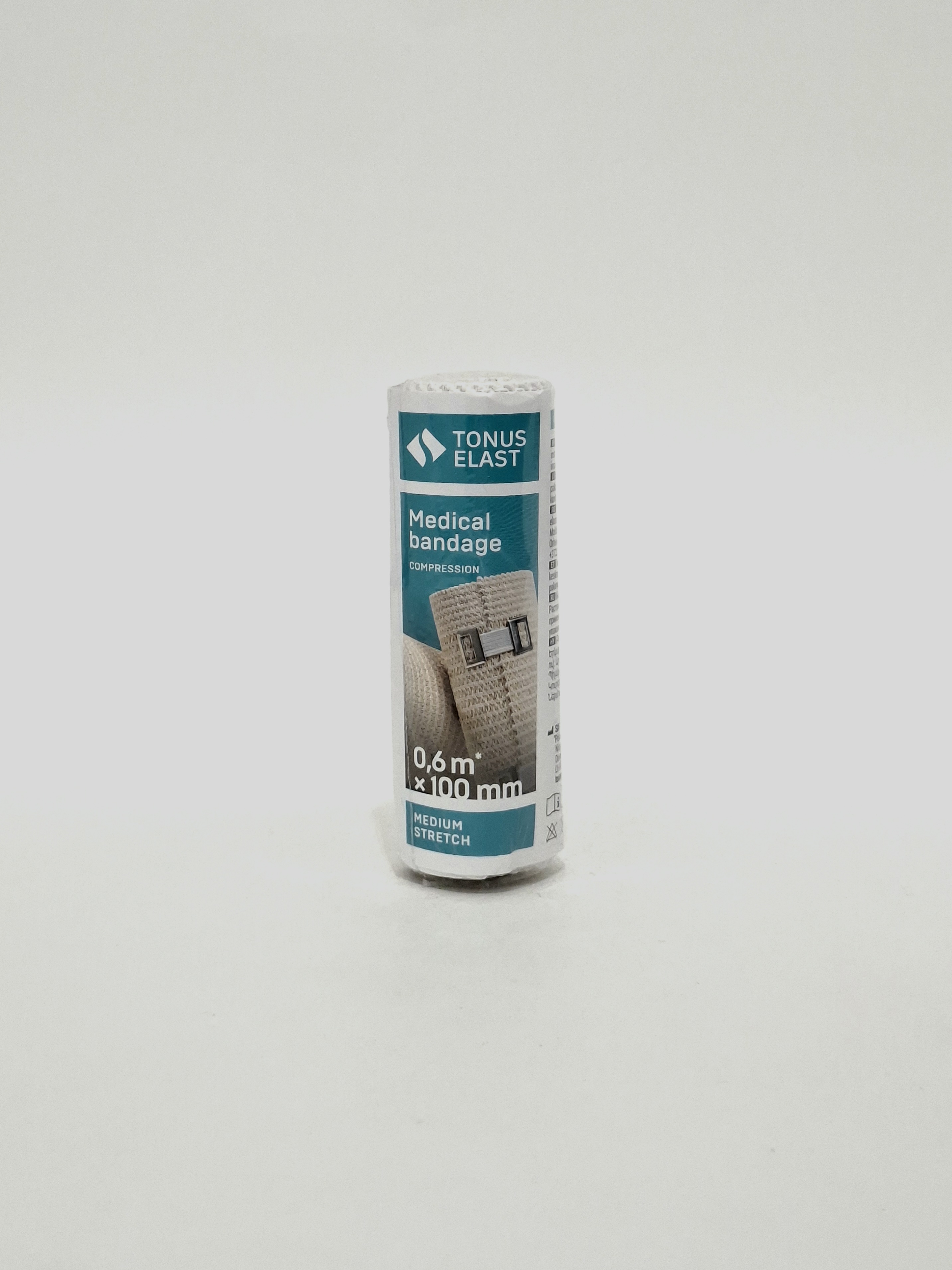 Bandage medical electronic (with. r.) 100mm x 0.6m Tonus Elast