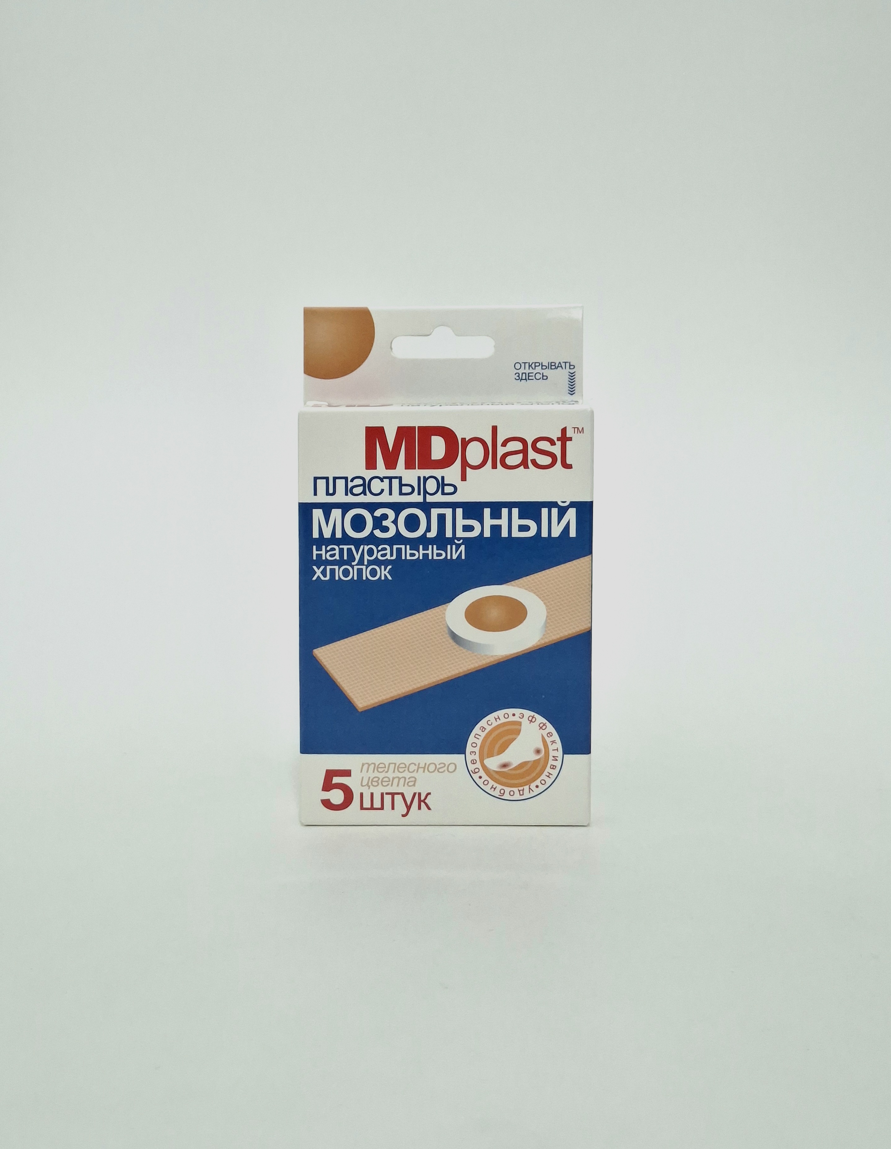 Mozolnyy plaster cotton MDplast x 5 (#) China