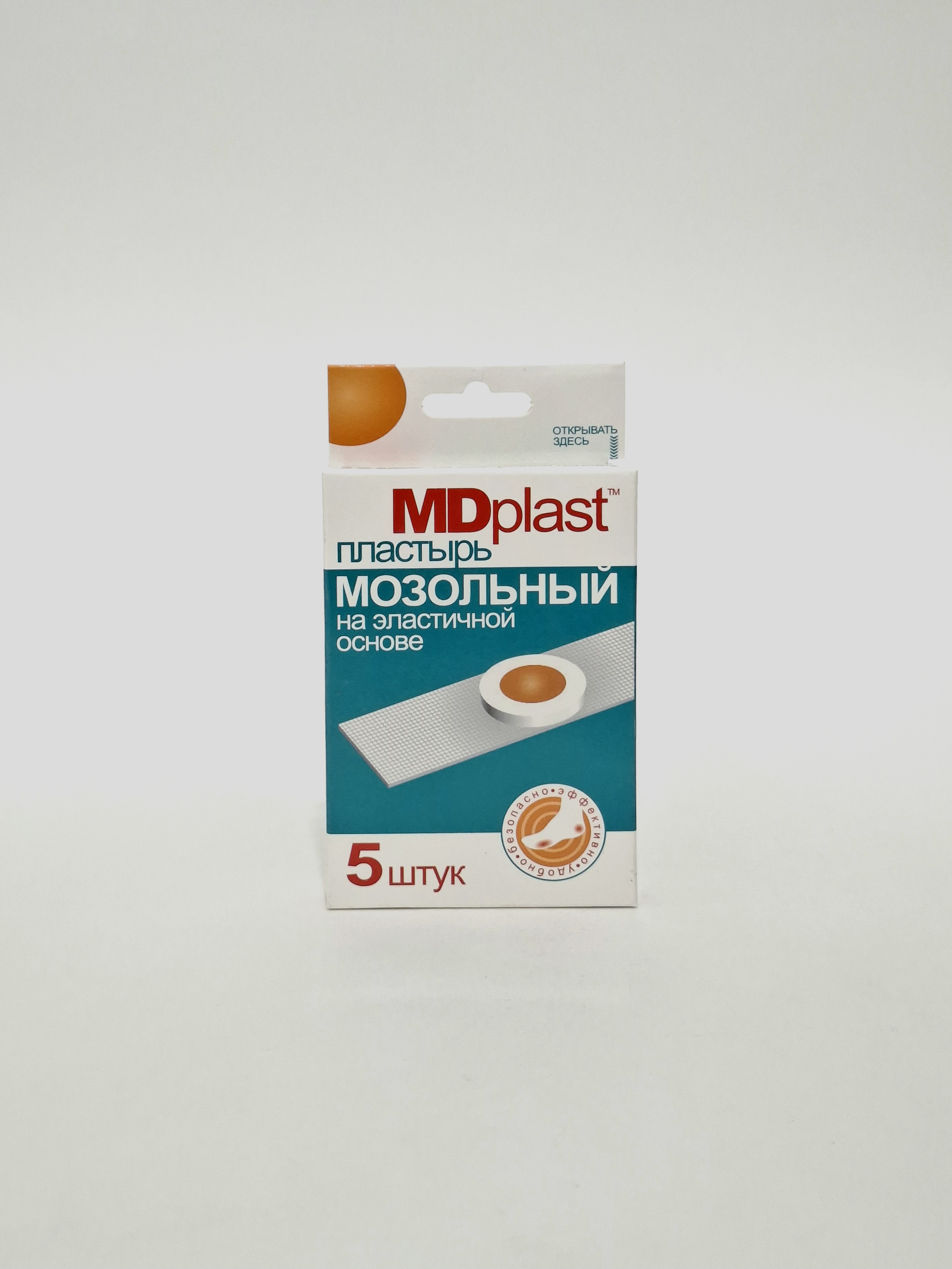 Mozolnyy plaster elastic MDplast x 5 (#) China