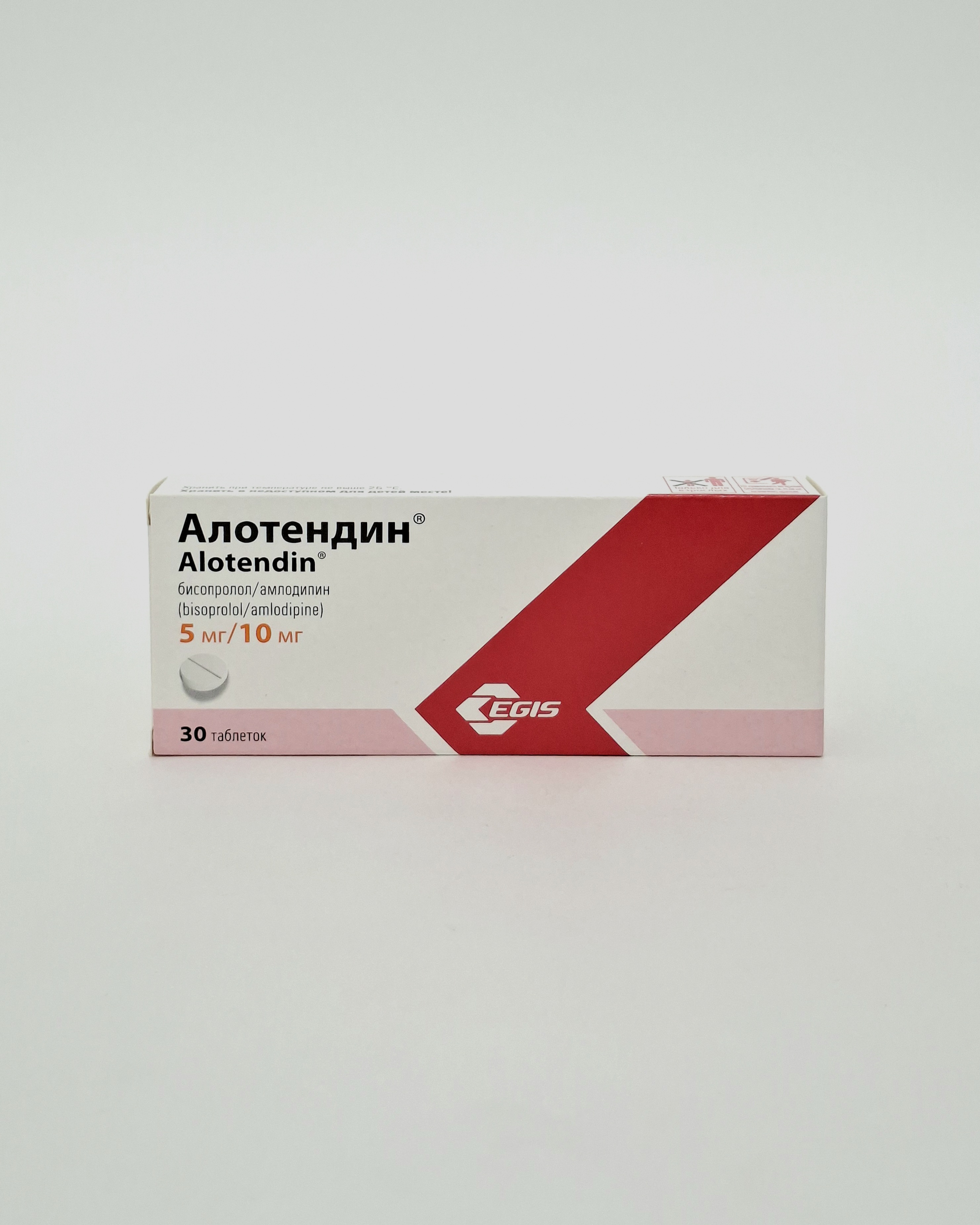 Алотендин 5/10мг тб №30 Эгис Венгрия