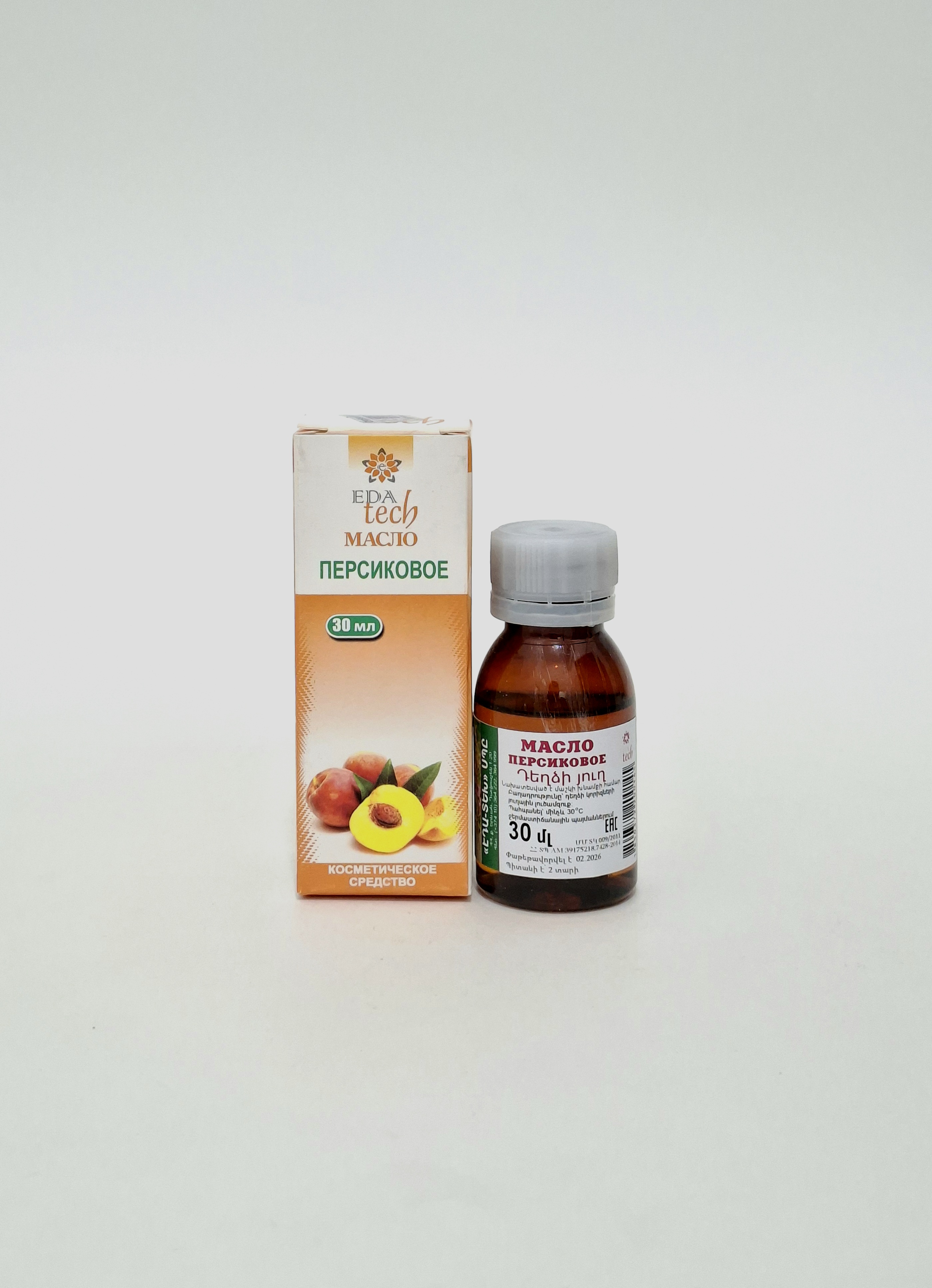 Peach oil 30ml EDA-TEKh Armeniya