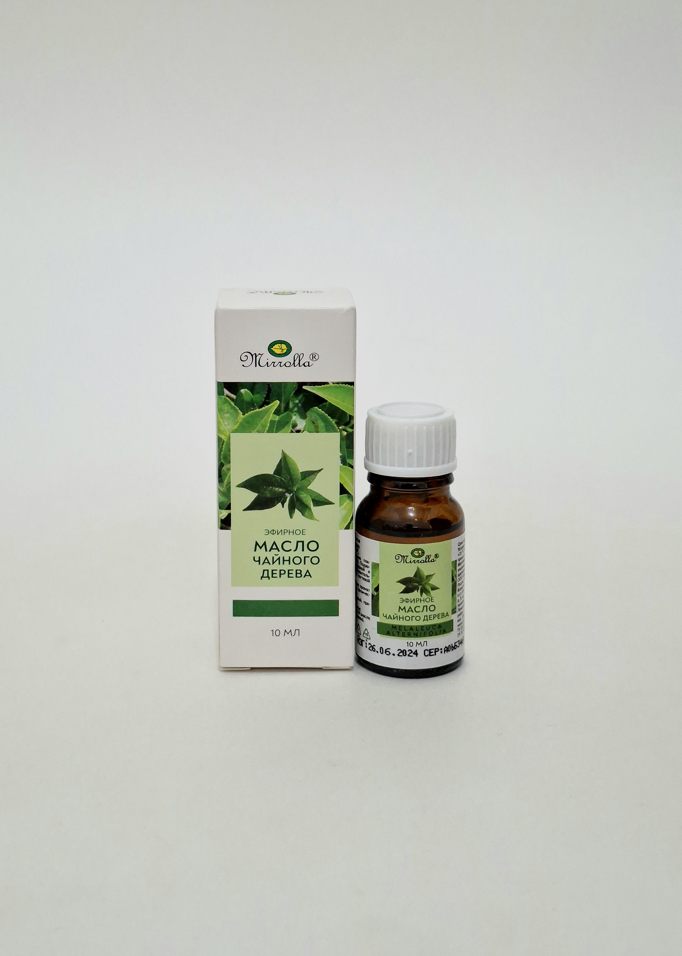 Tea tree oil essential 10ml Mirrolla. Russia