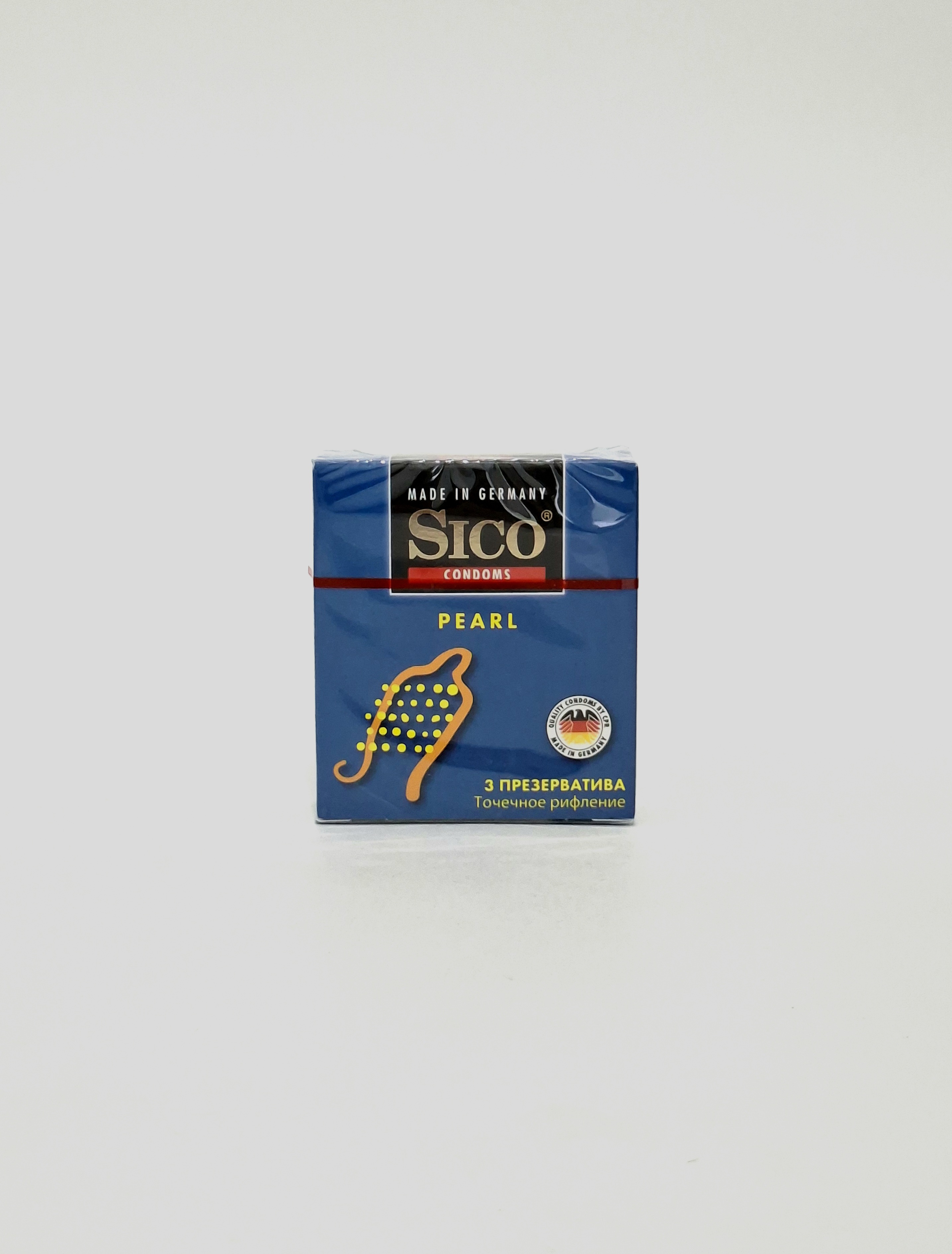 Sico condoms. Pearl x 3 Tochechnoe Riflenie Germany