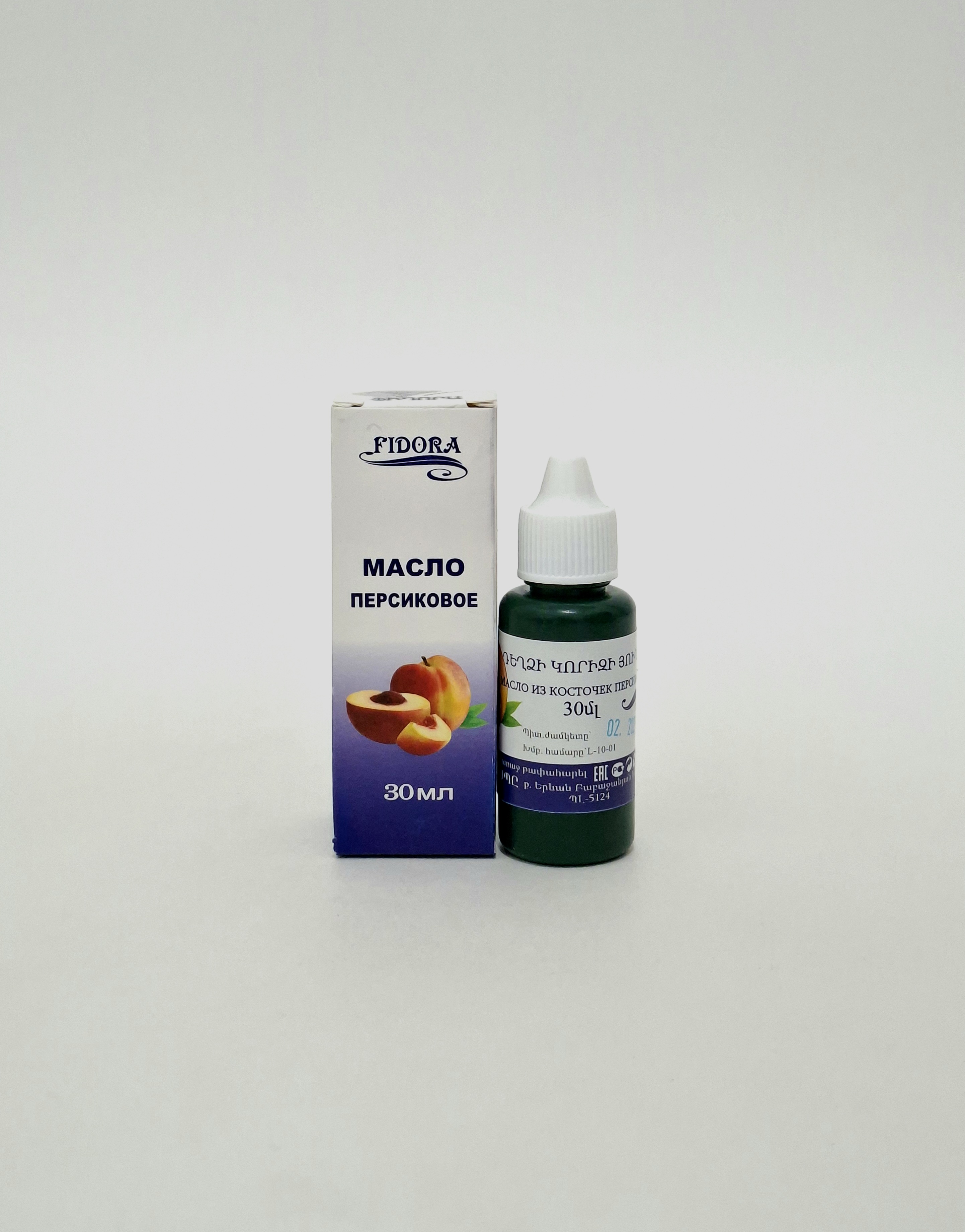 Peach oil 30ml Fidora Armeniya