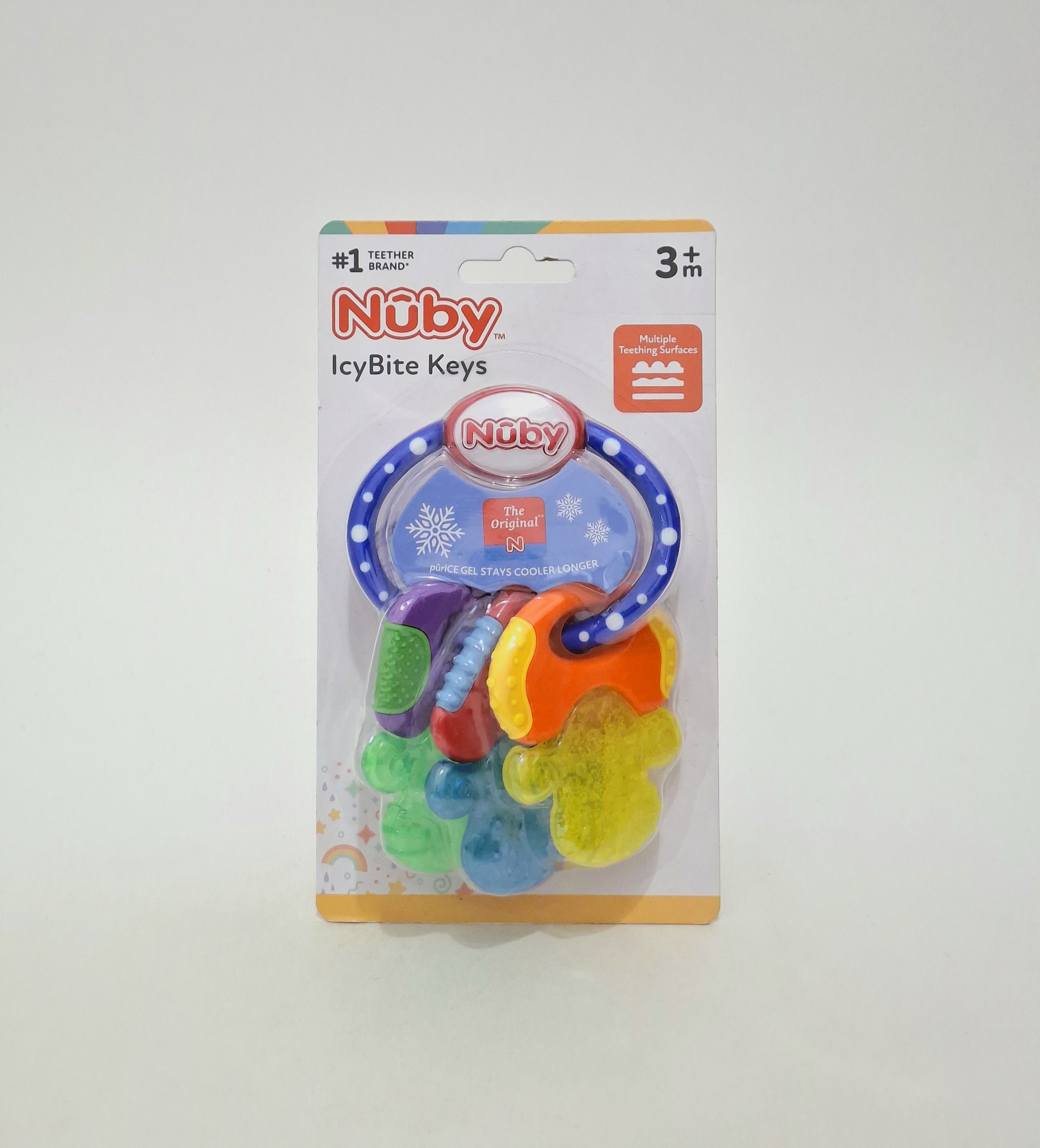 Nuby Prorez. okhl. napol. ldom-gelem "tri klyuchika", code 455 Nubi