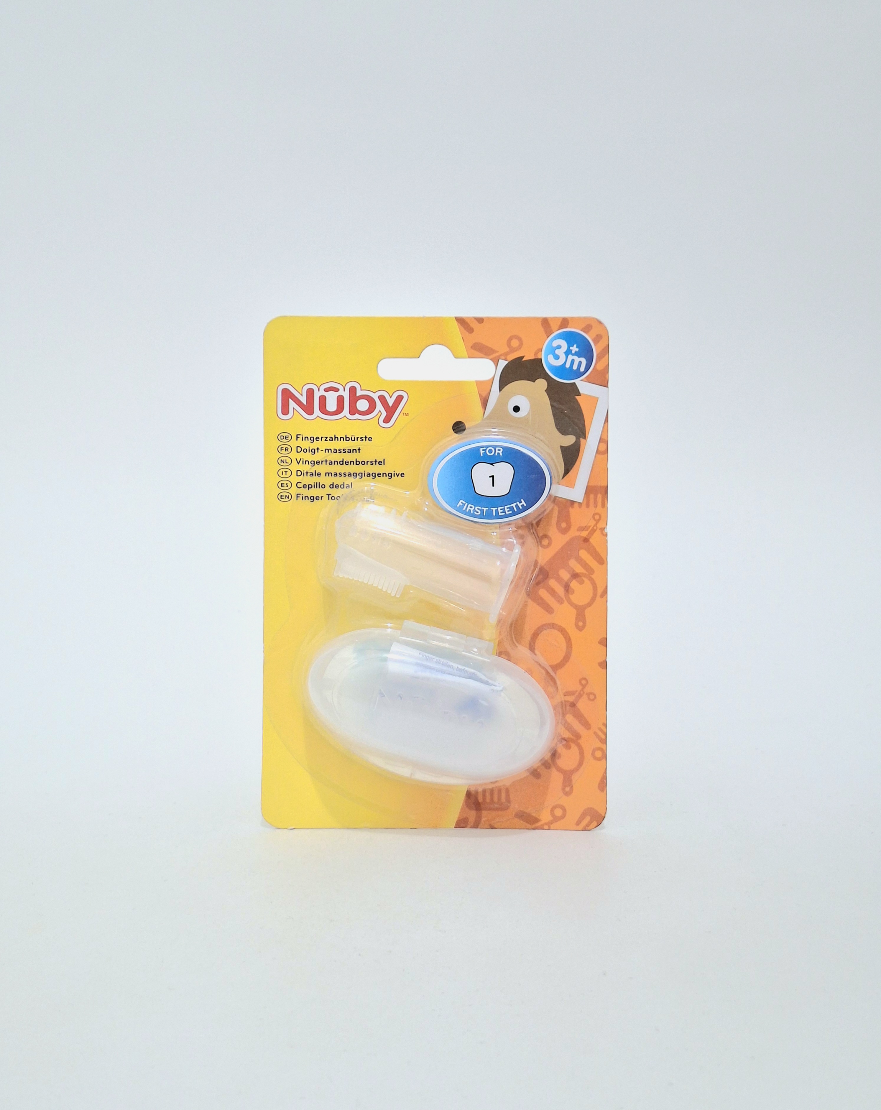 Nuby brush for massazha and chistki pervykh zubikov, code 730 Nubi