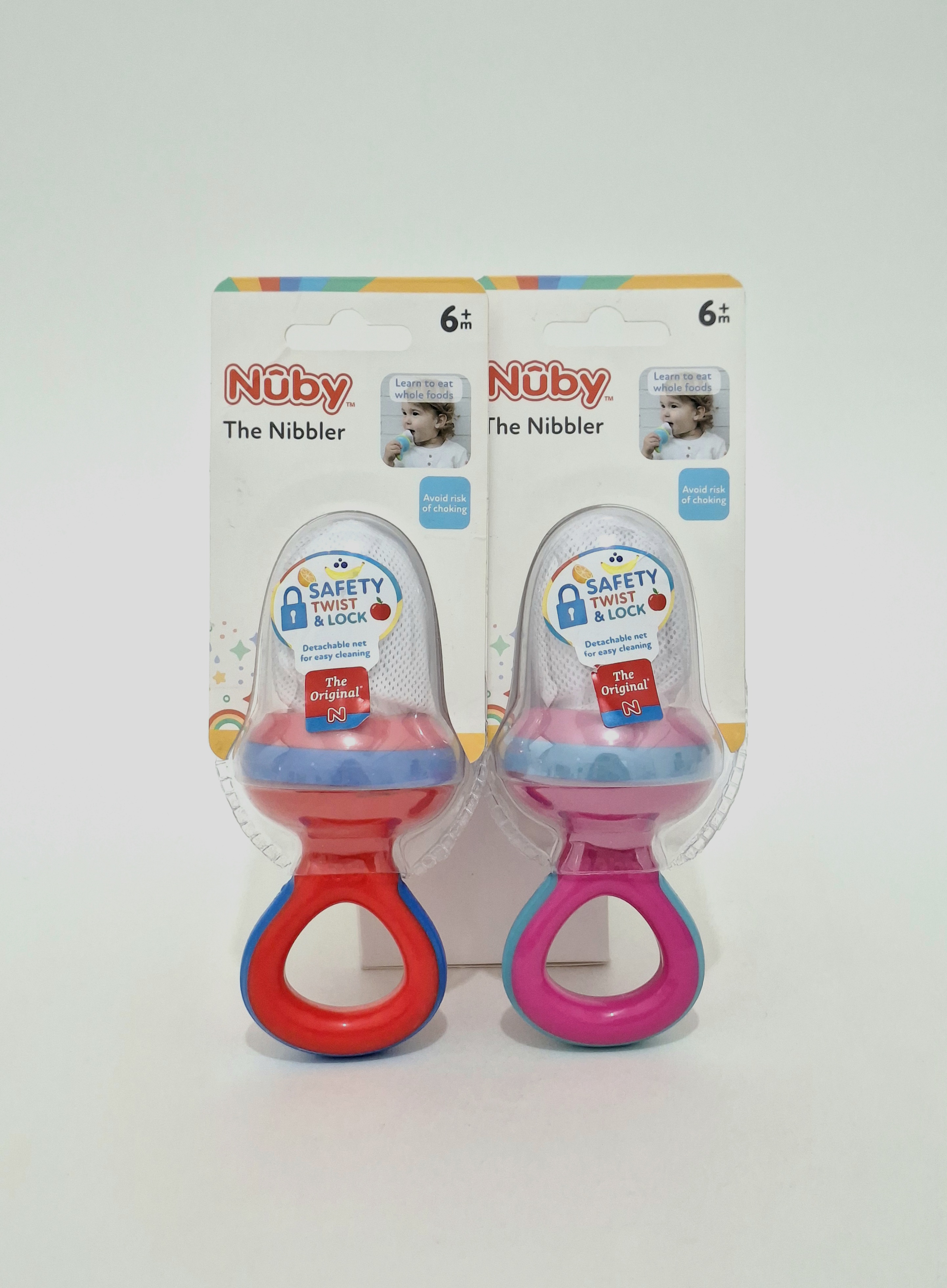 Nuby NIBLER - system for korml dv fruktami 4+, code 5397 Nubi