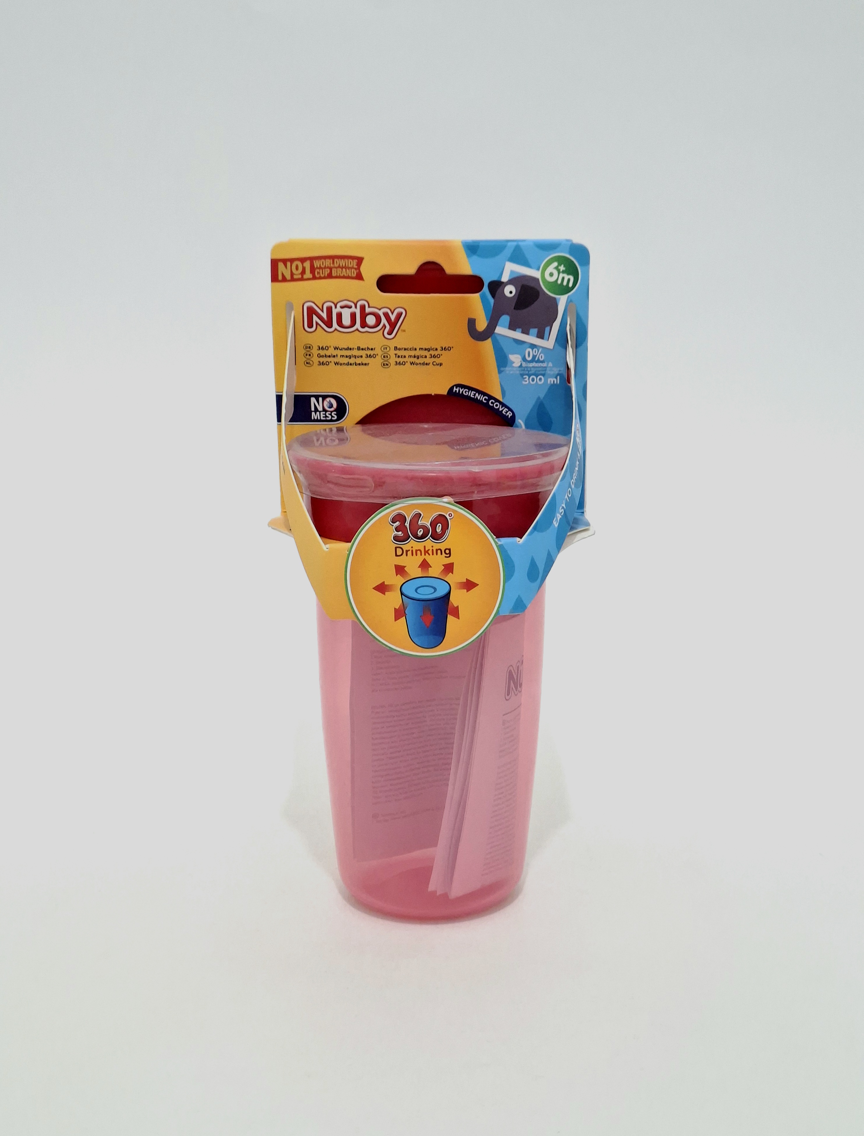 Nuby cup neprol. 360gradus 300ml without kartinok, code 0414003 Nubi