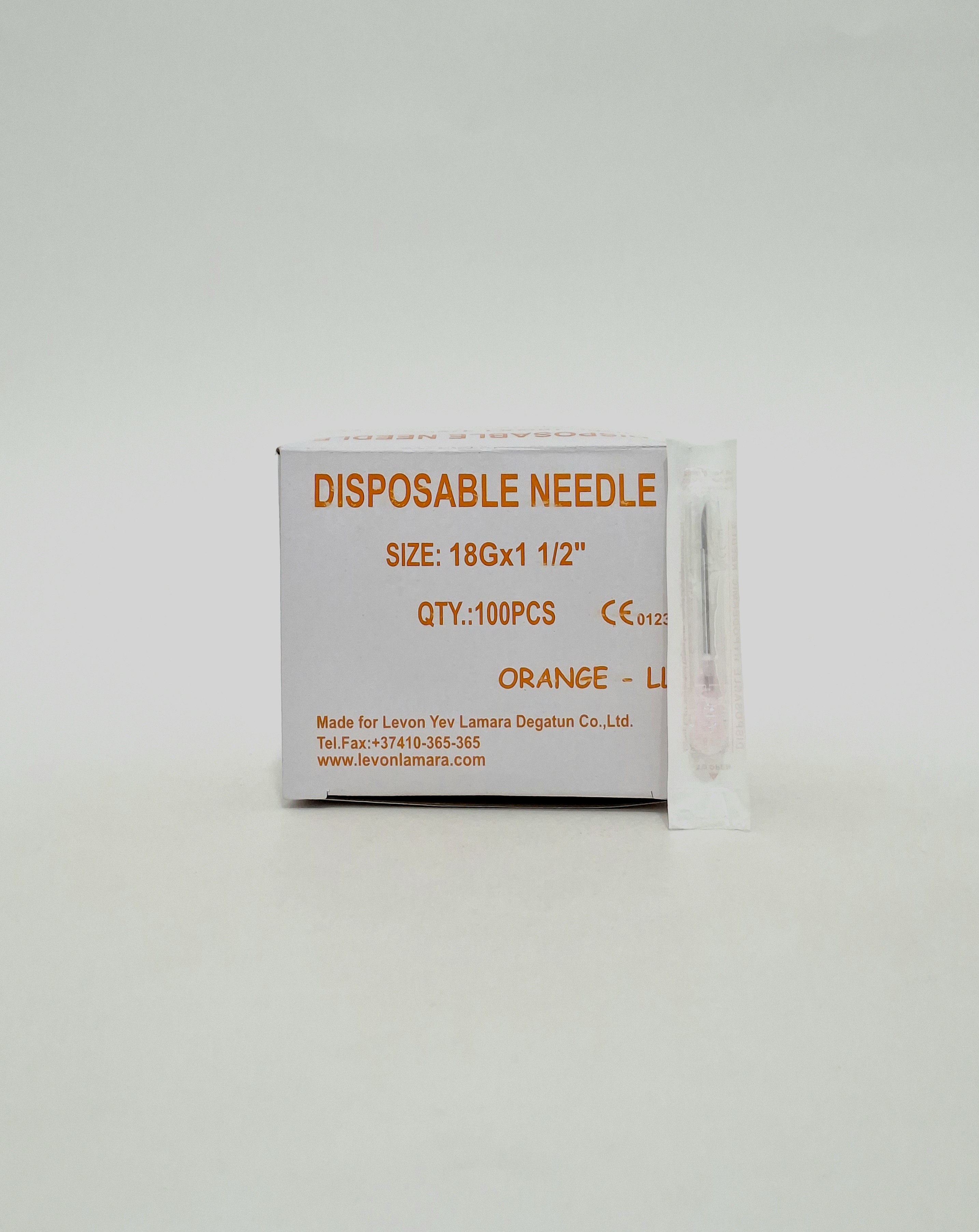 Needles 18G Oranzh USA