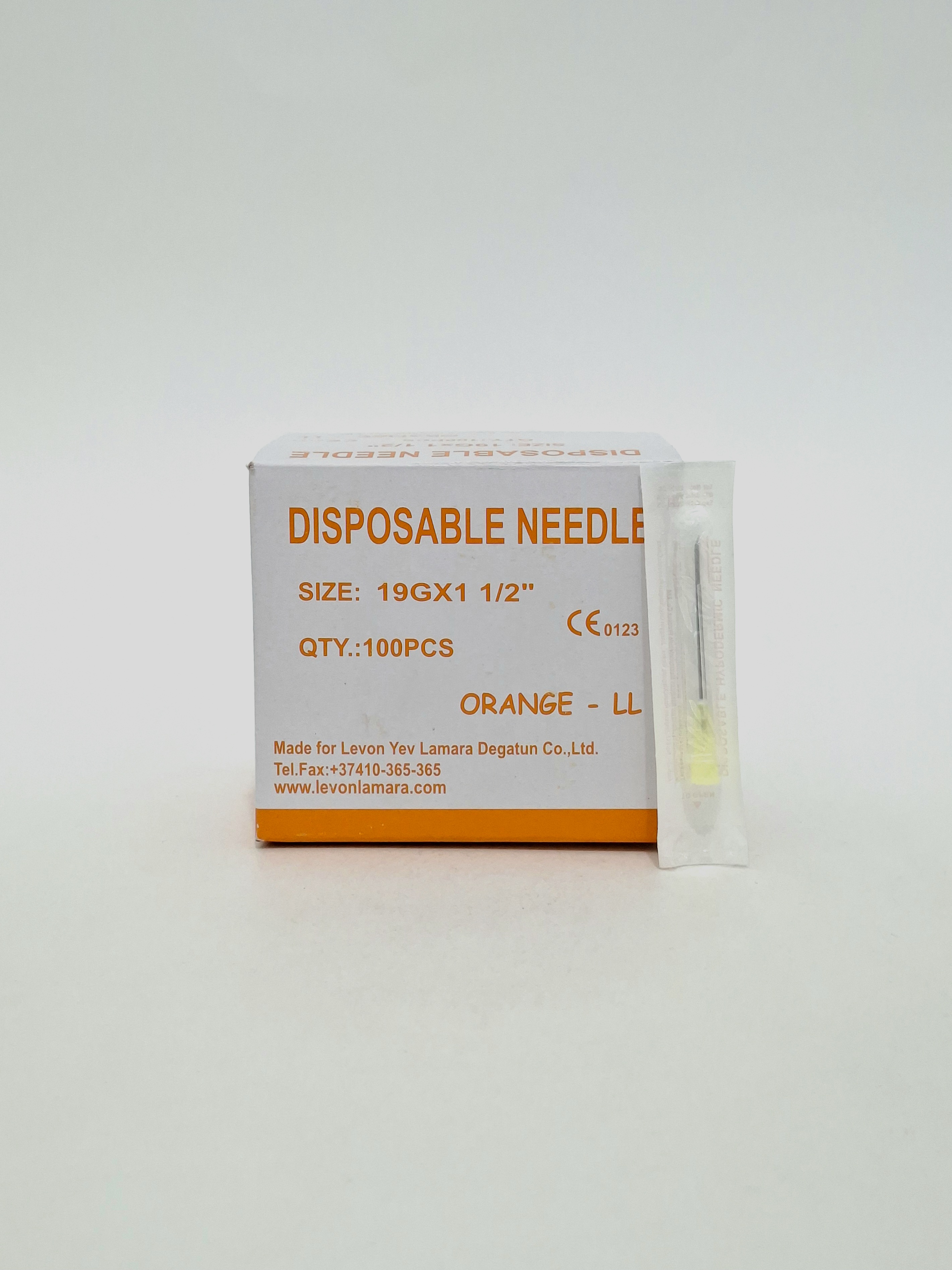 Needles 19G Oranzh USA