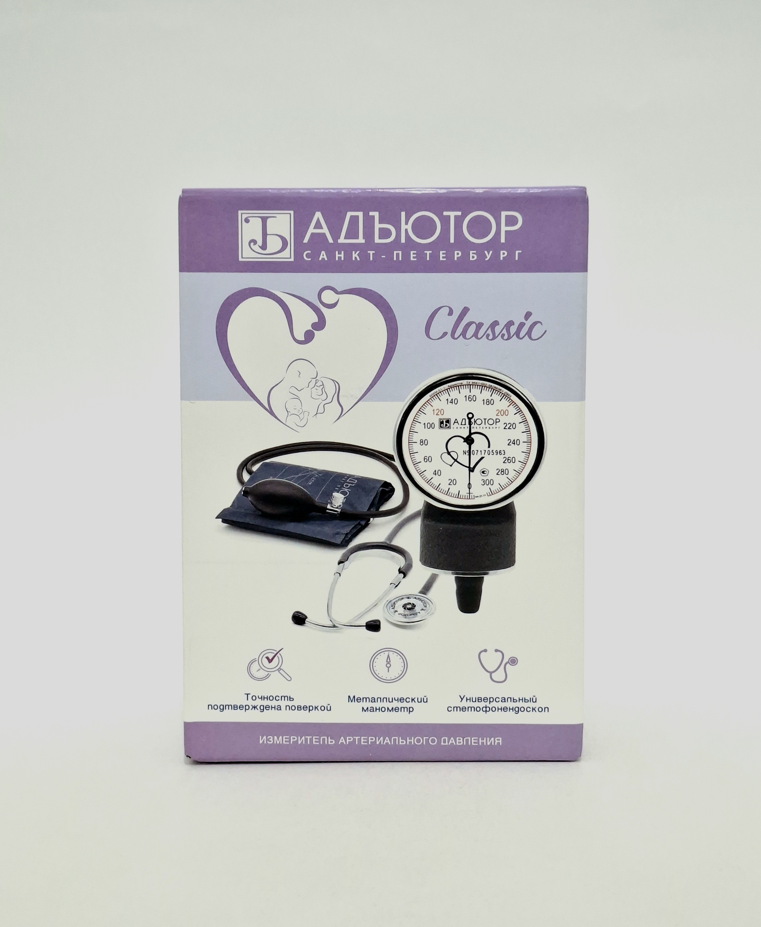 Blood pressure monitor with fonendoskopom Adyutor Adyutor Russia
