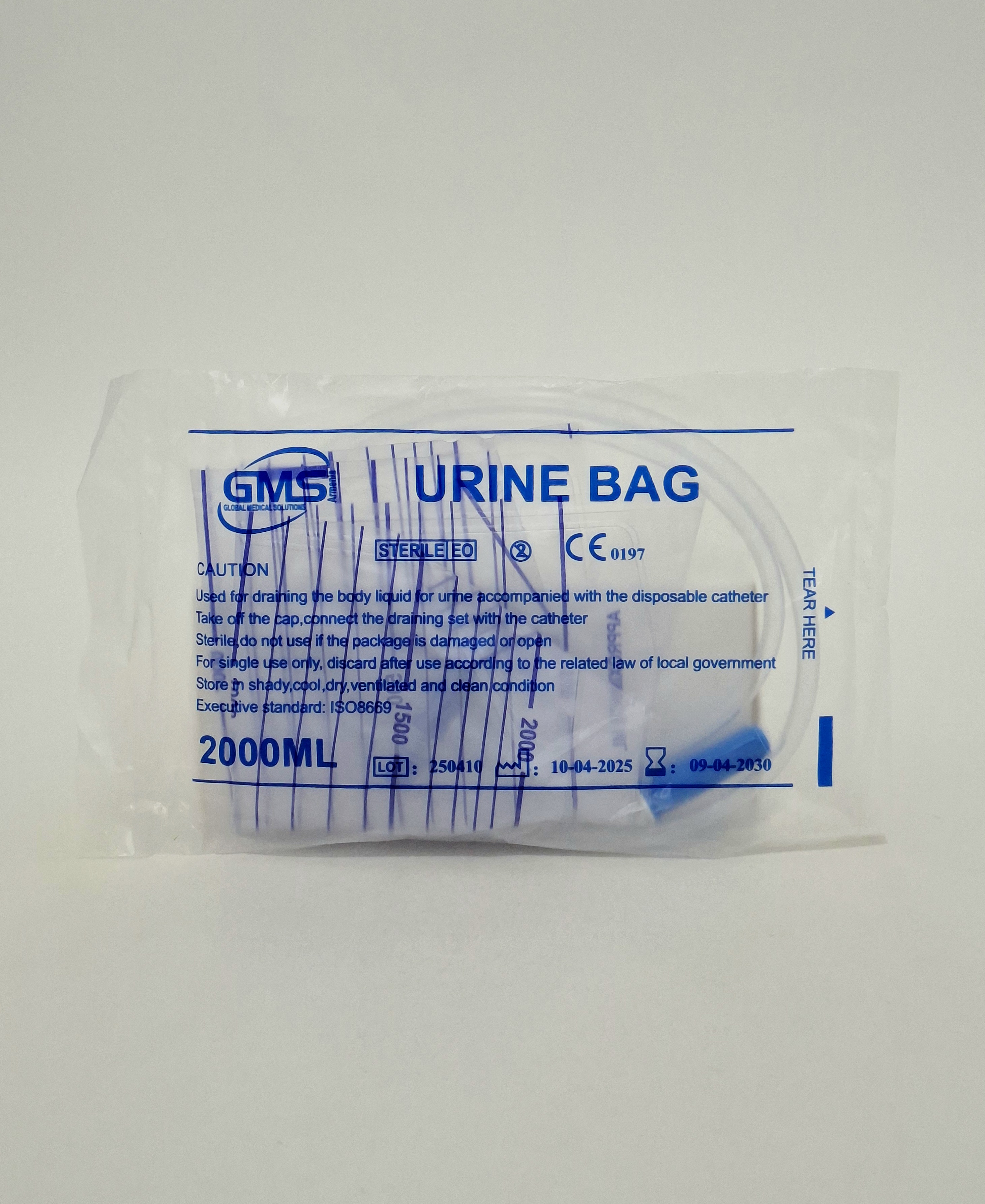 Urine bag oranzh 2000ml LL Oranzh USA