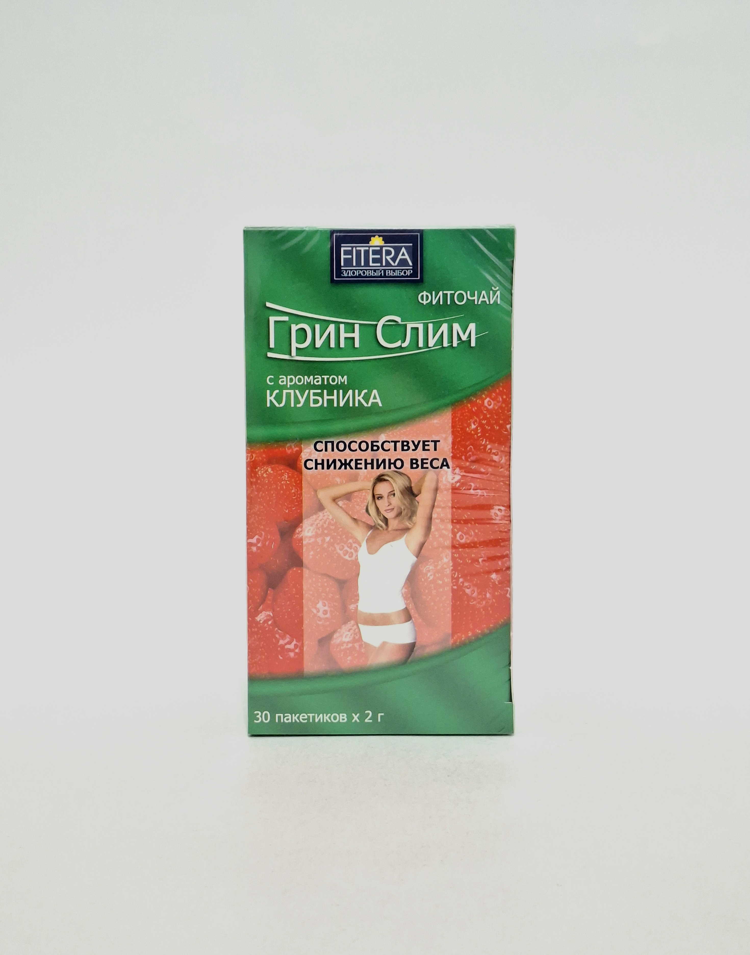 Grin Slim tea strawberry 2g x 30 Fitera RF