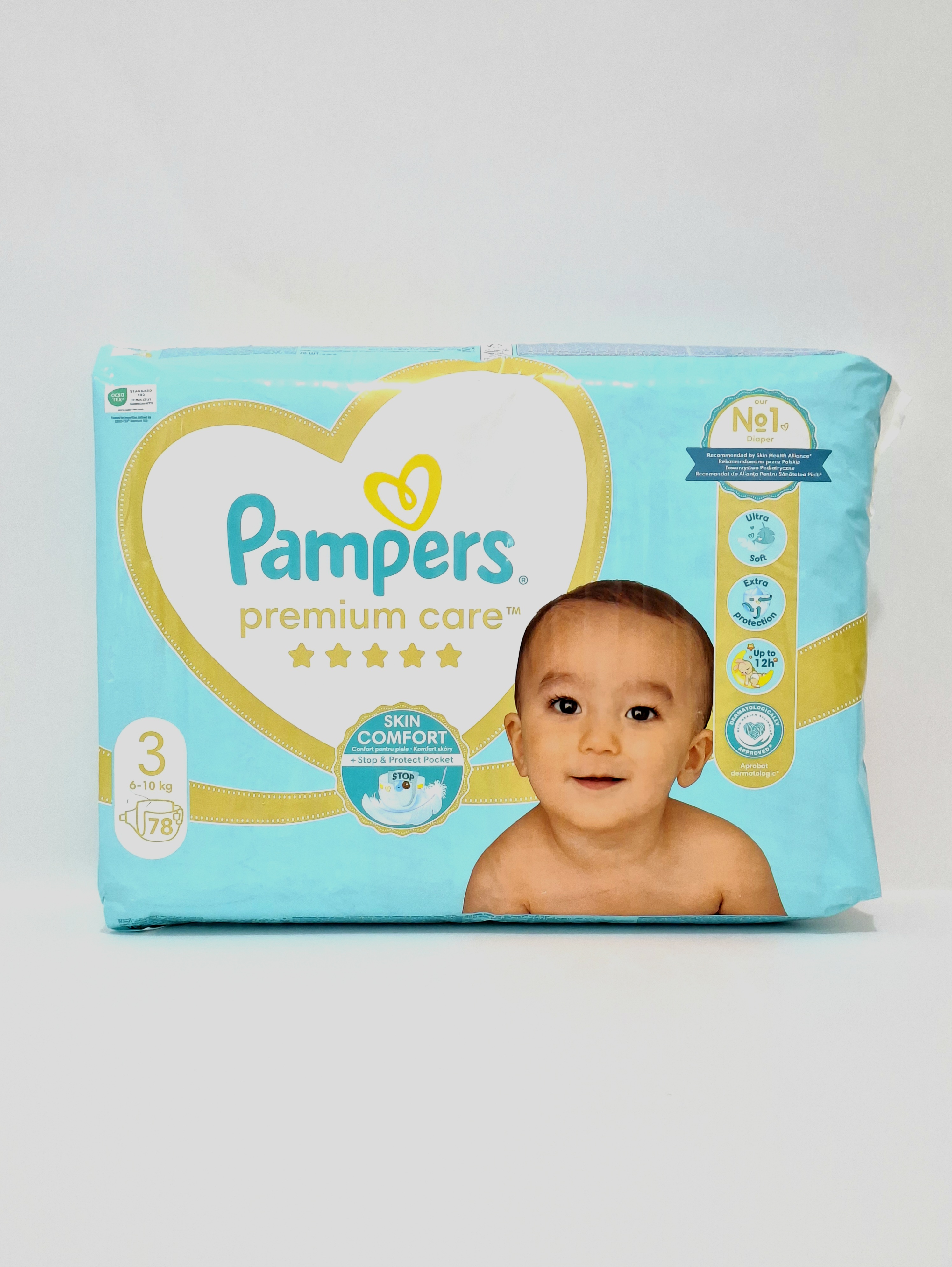 Pampers premium diapers. x 3 6-10kg x 78 Prokter&Gembl, Germany