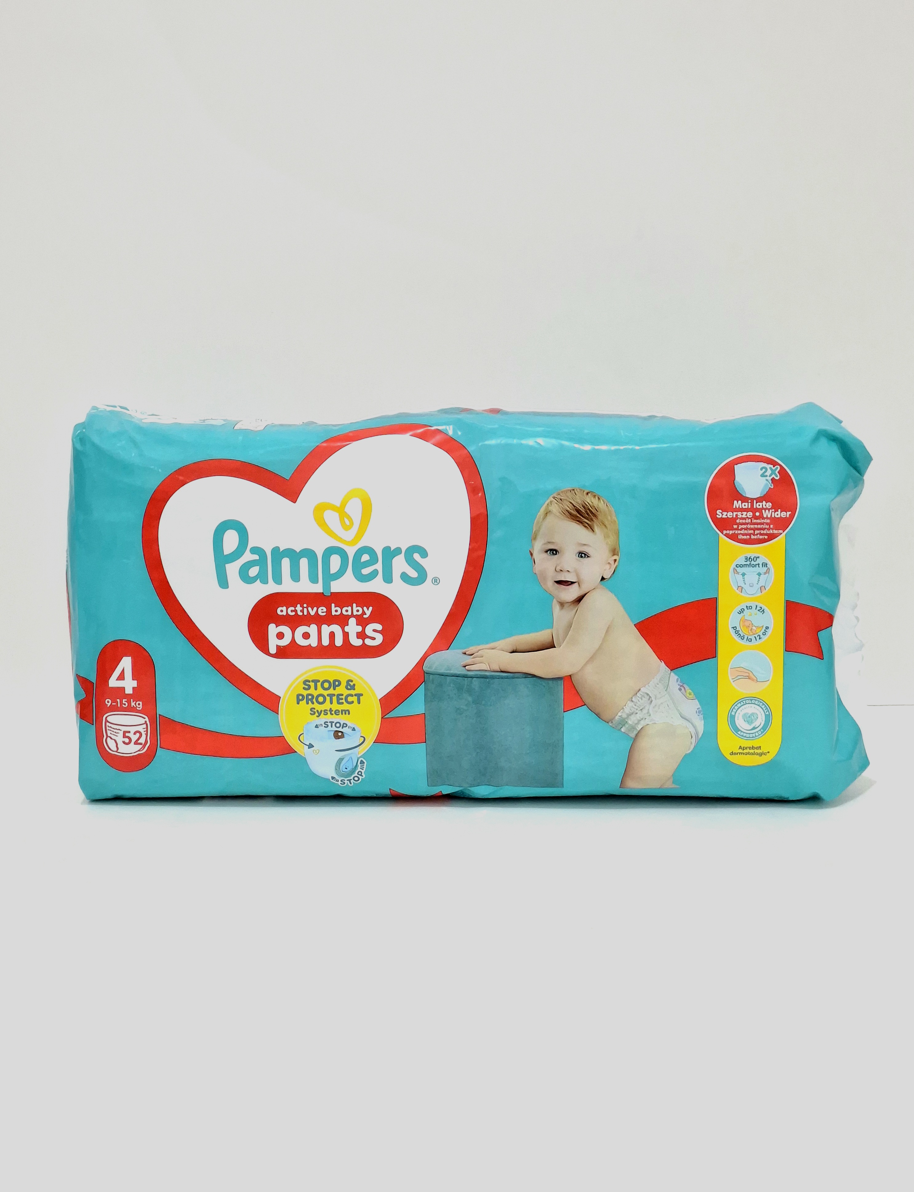 Pampers pants-diapers. x 4 9-15kg x 52 Prokter&Gembl, Germany