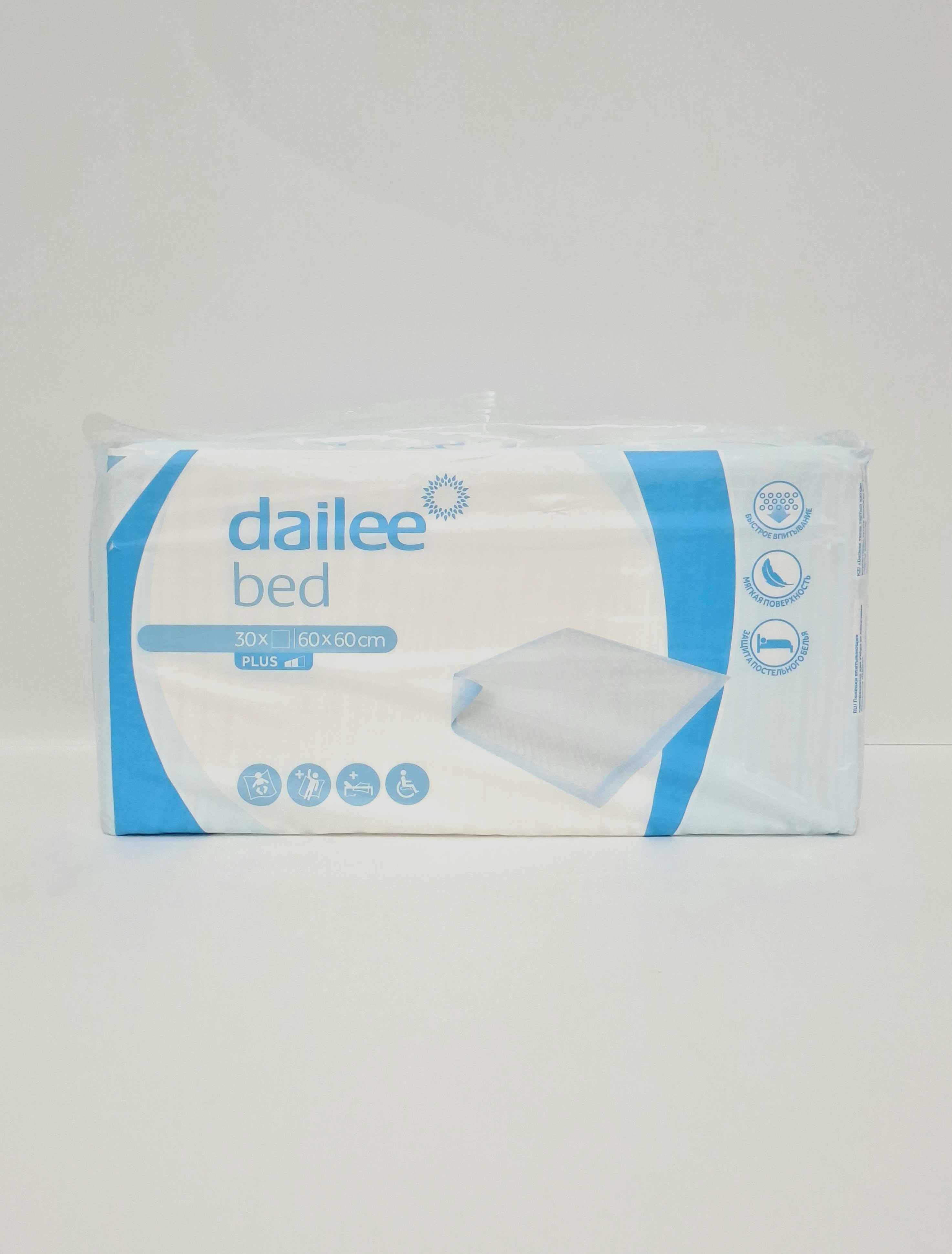Простыни впит. Dailee 60 х 60 N30 Россия