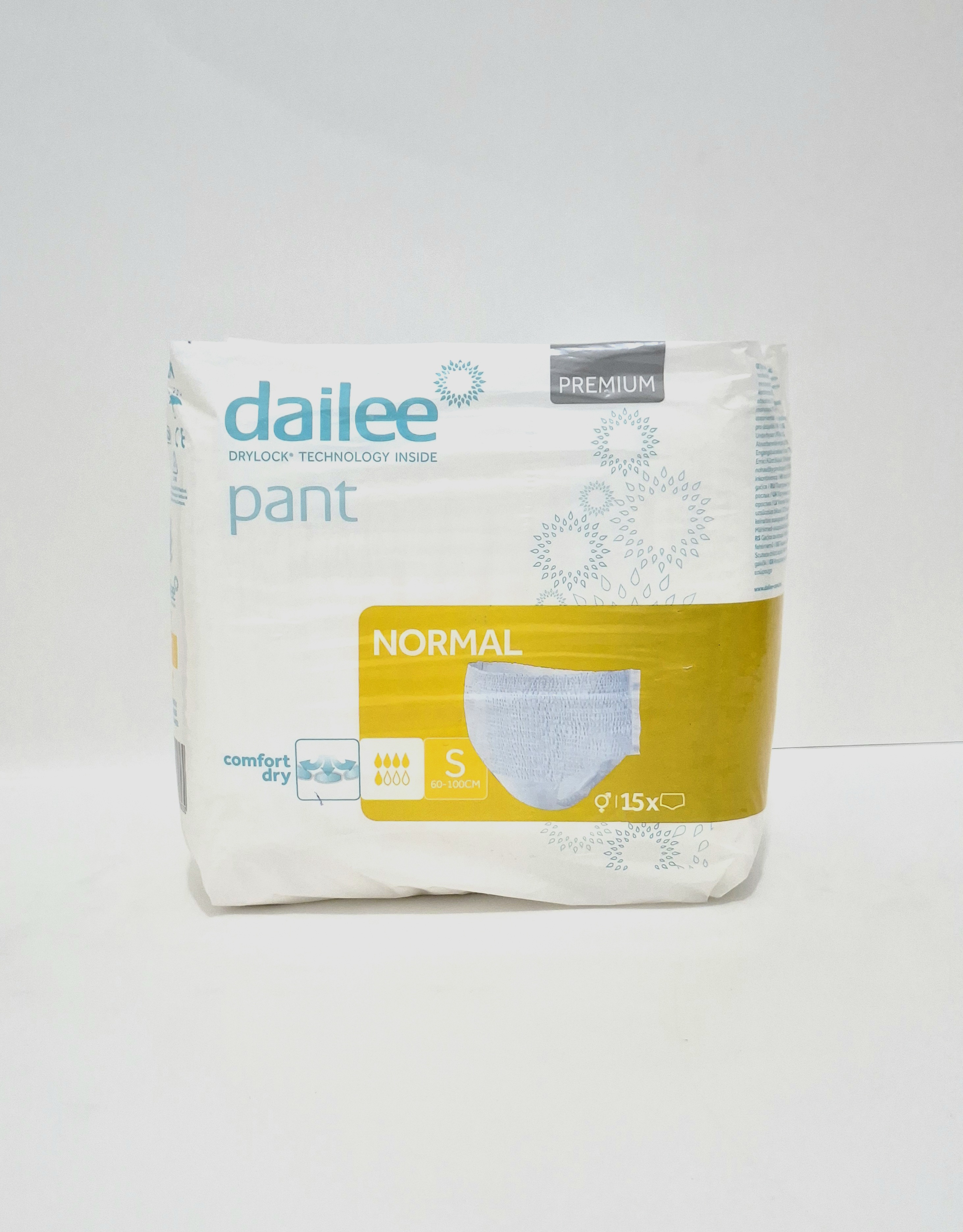 Трусы Dailee Premium Normal S 60-100см 15 штук Германия
