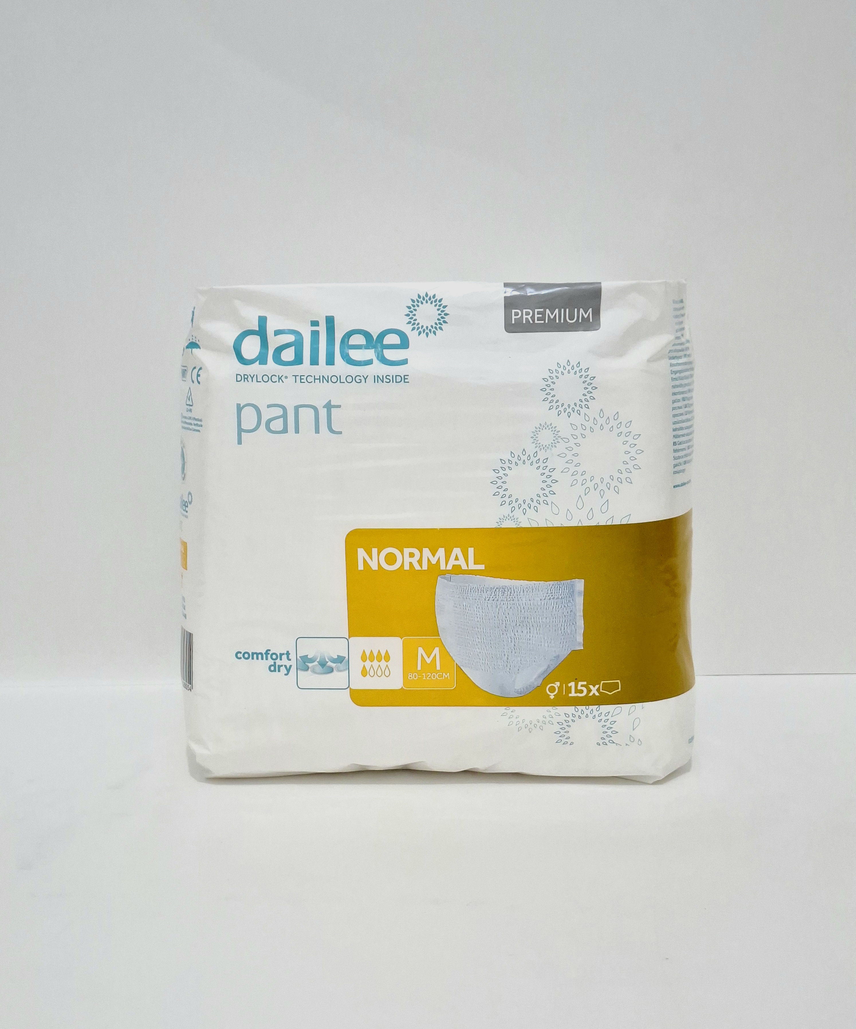 Վարտիք Dailee Premium Normal M 80-120 սմ 15հատ Գերմանիա.