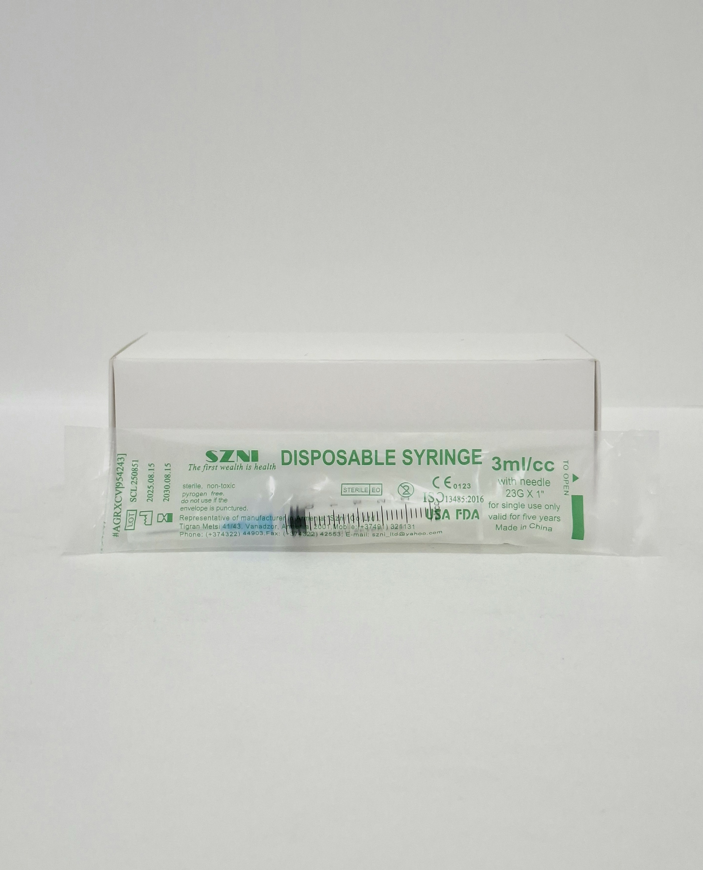 Syringes 3ml 3-x complex China