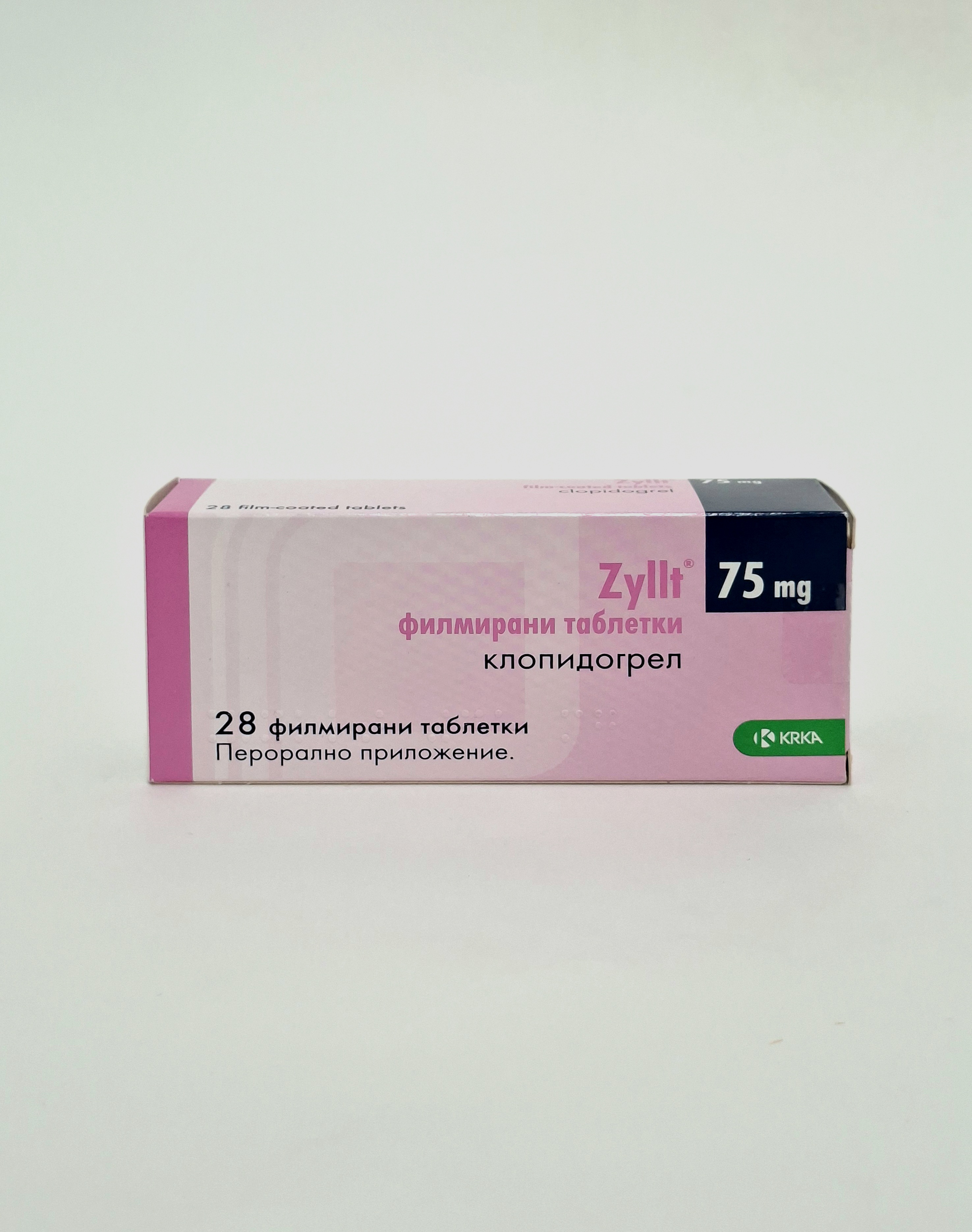 Zilt film-coated tablets 0.075 x 28 KRKA-Rus OOO