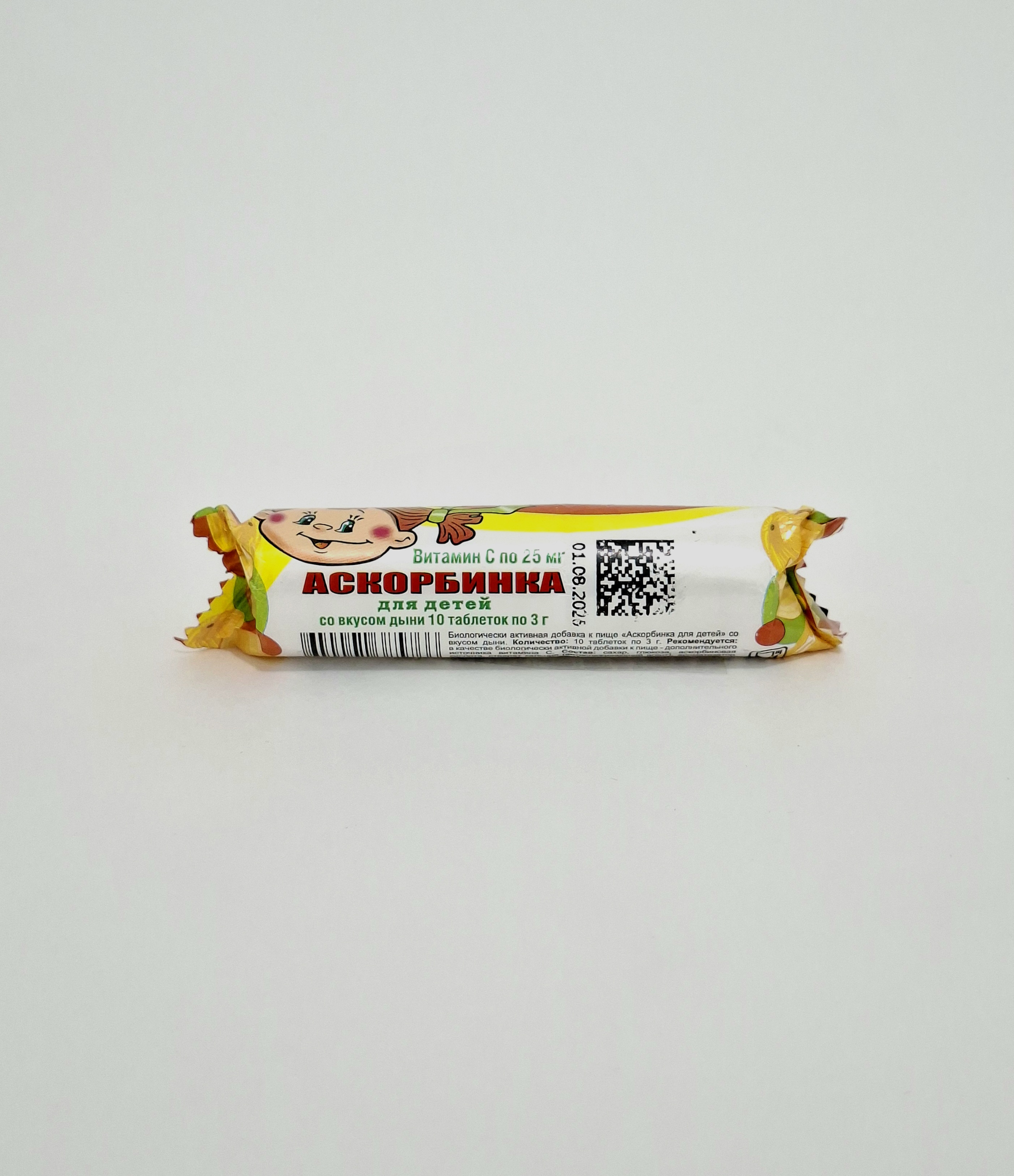 Askorbinka tablets 25mg x 10 Dynya Farmgrupp, Russia