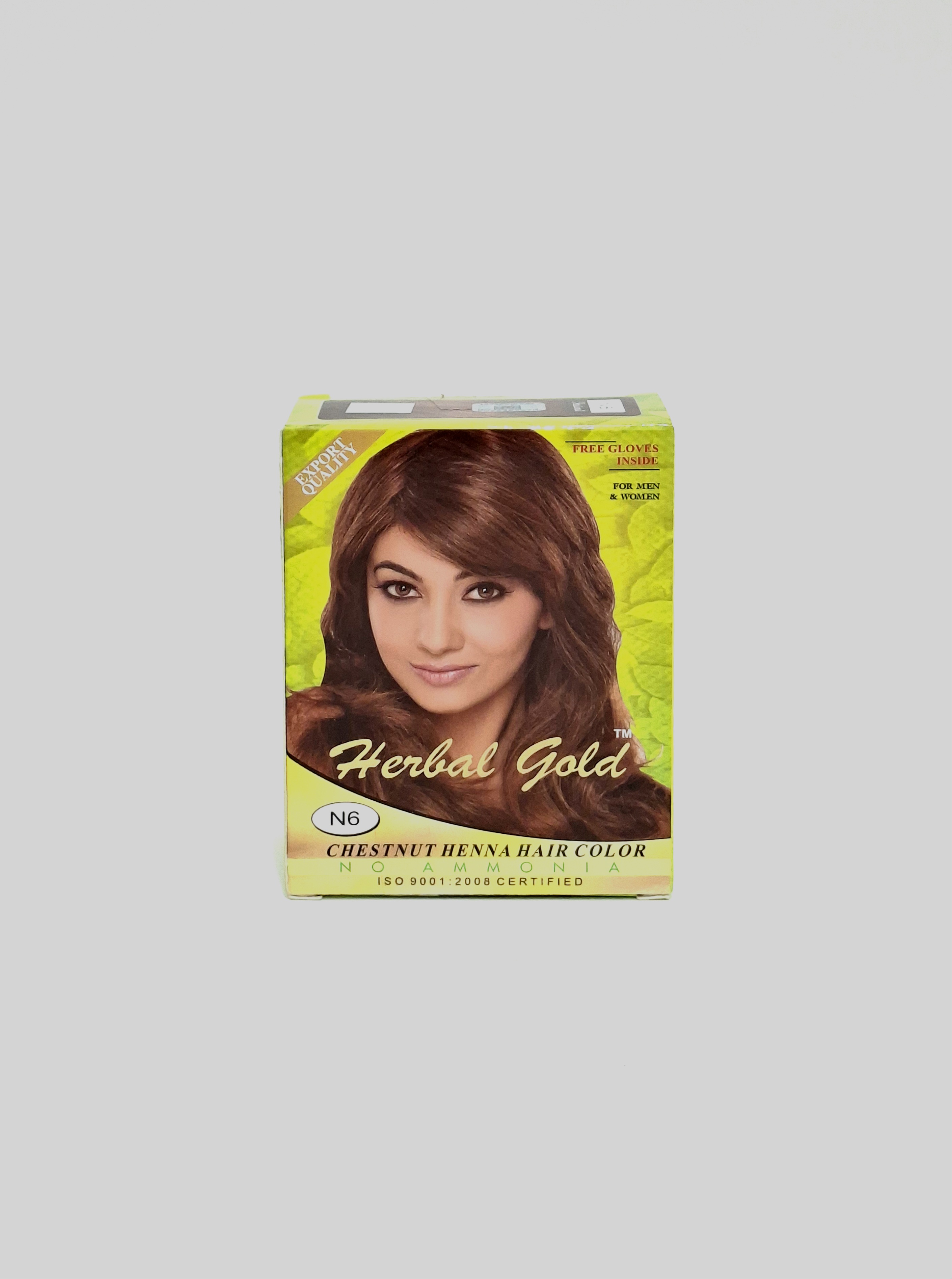 Khna Gerbal gold x 6 (kashtanovaya) 10g x 6 Dzhoy