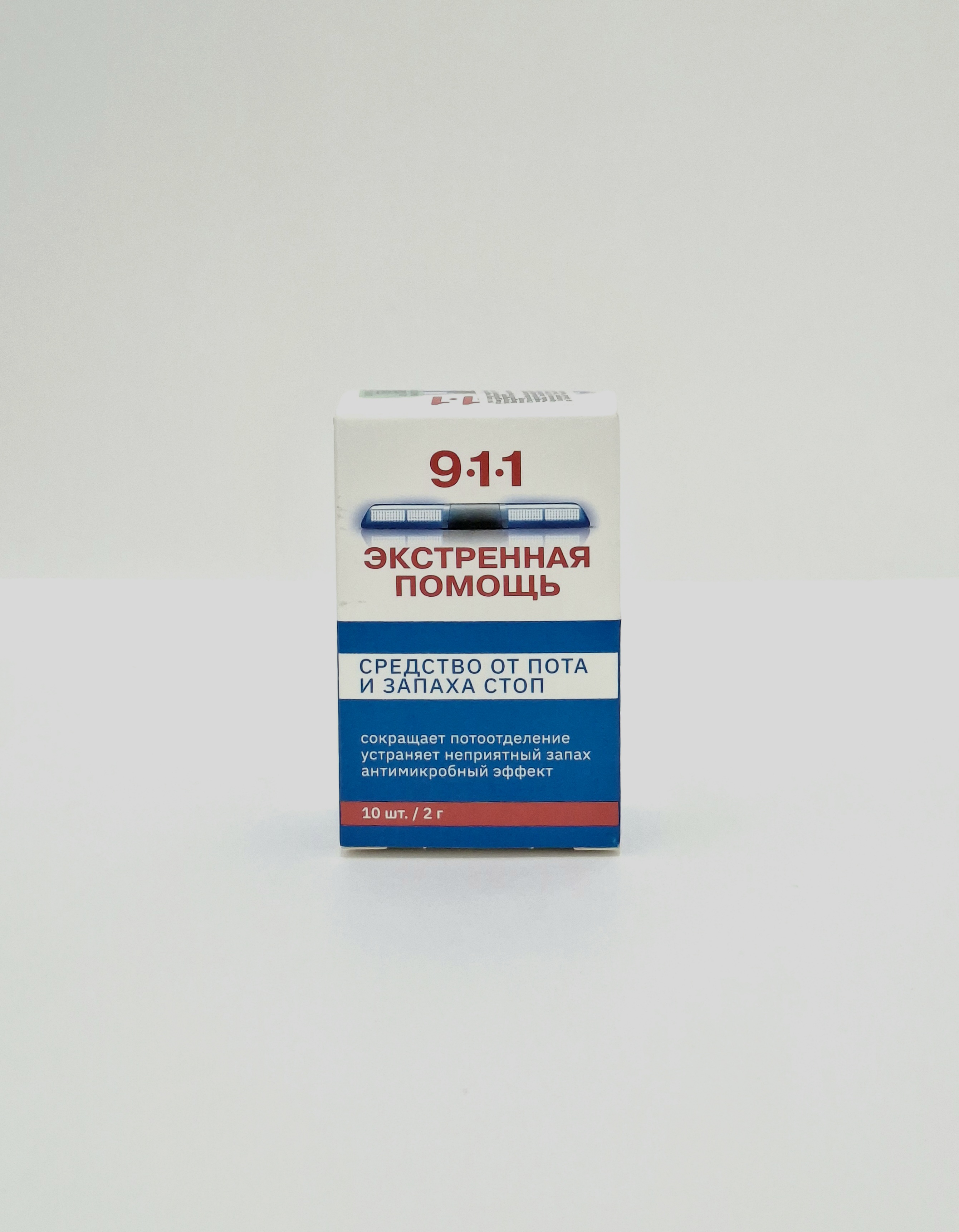 911 Foot product against sweat and odor 2g x 10 Mirrolla
