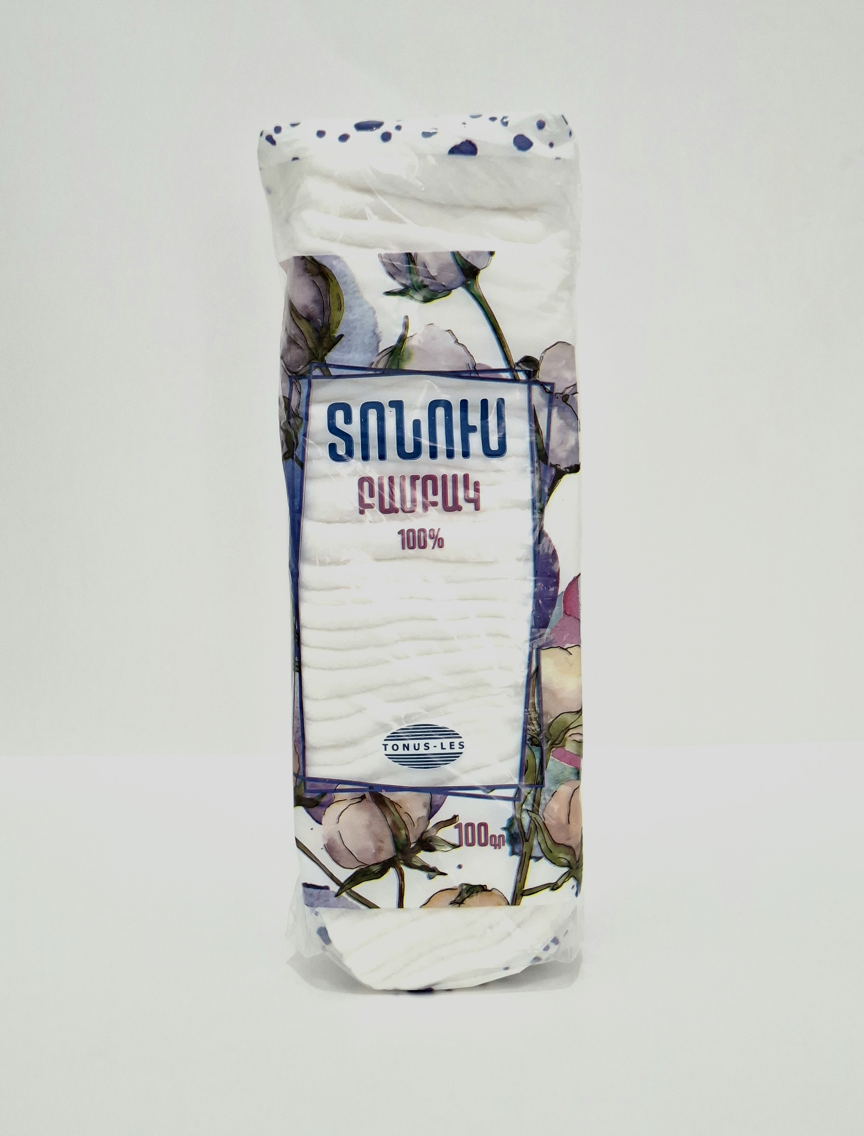 Cotton wool 100g Tonus