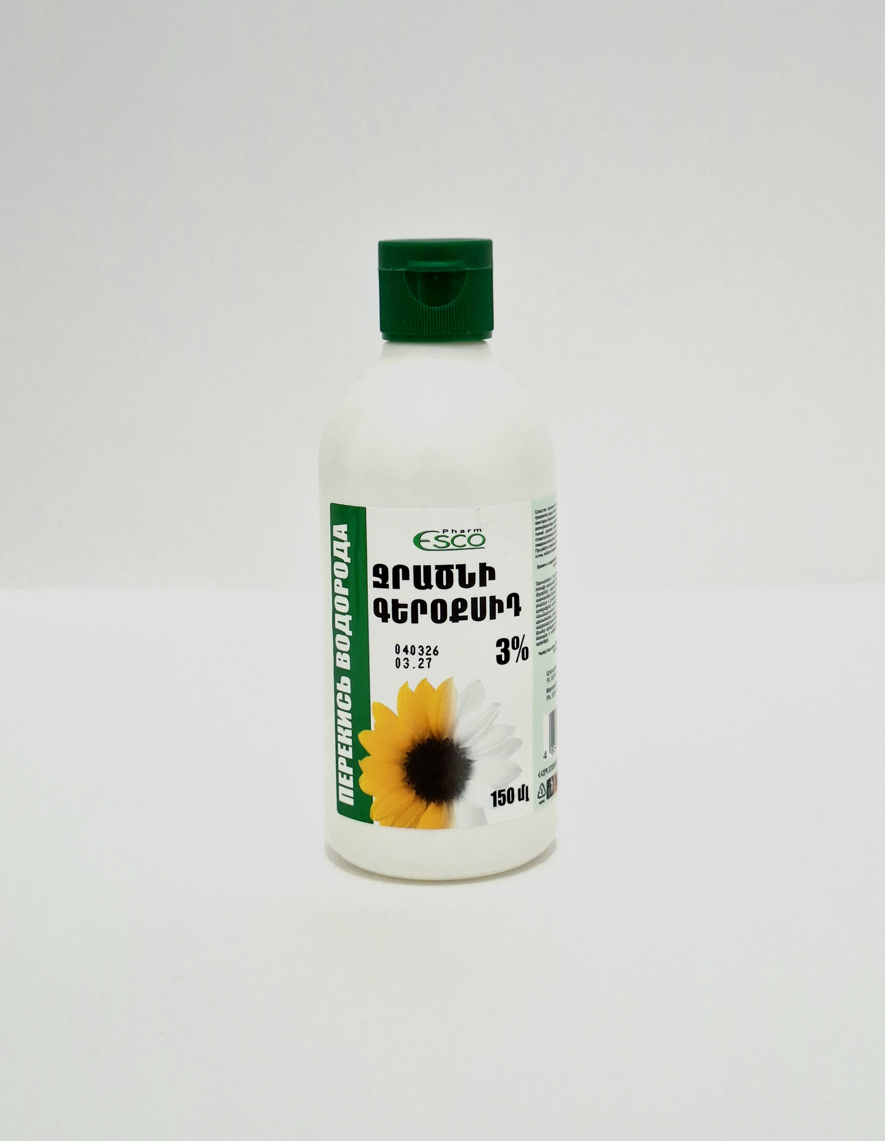 Peroxide hydrogen 3% plastic 150ml Esko farm