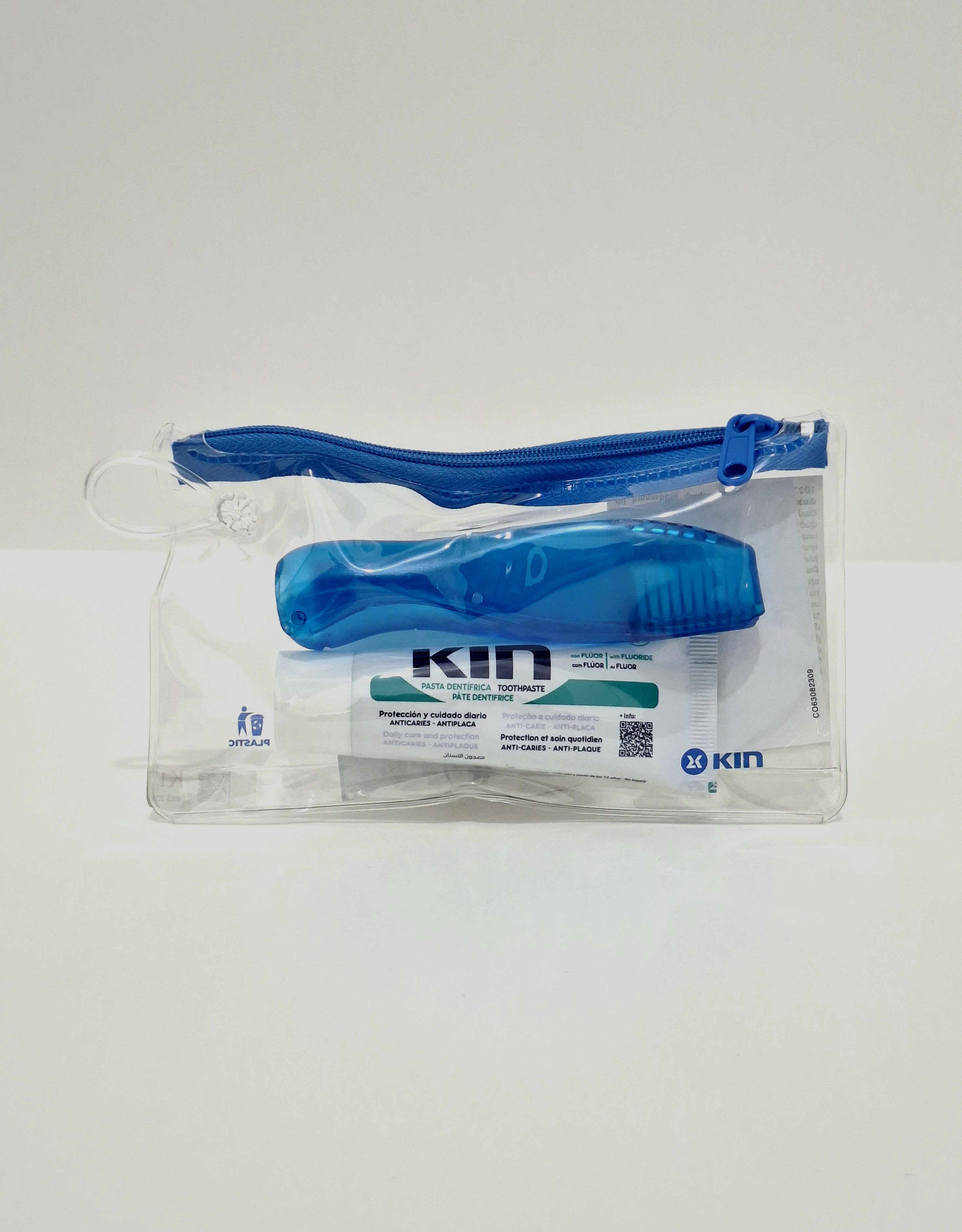 Kin Trevel dorozhnyy set 12+ tooth brush+toothpaste 25ml 10239 Kin, Spain