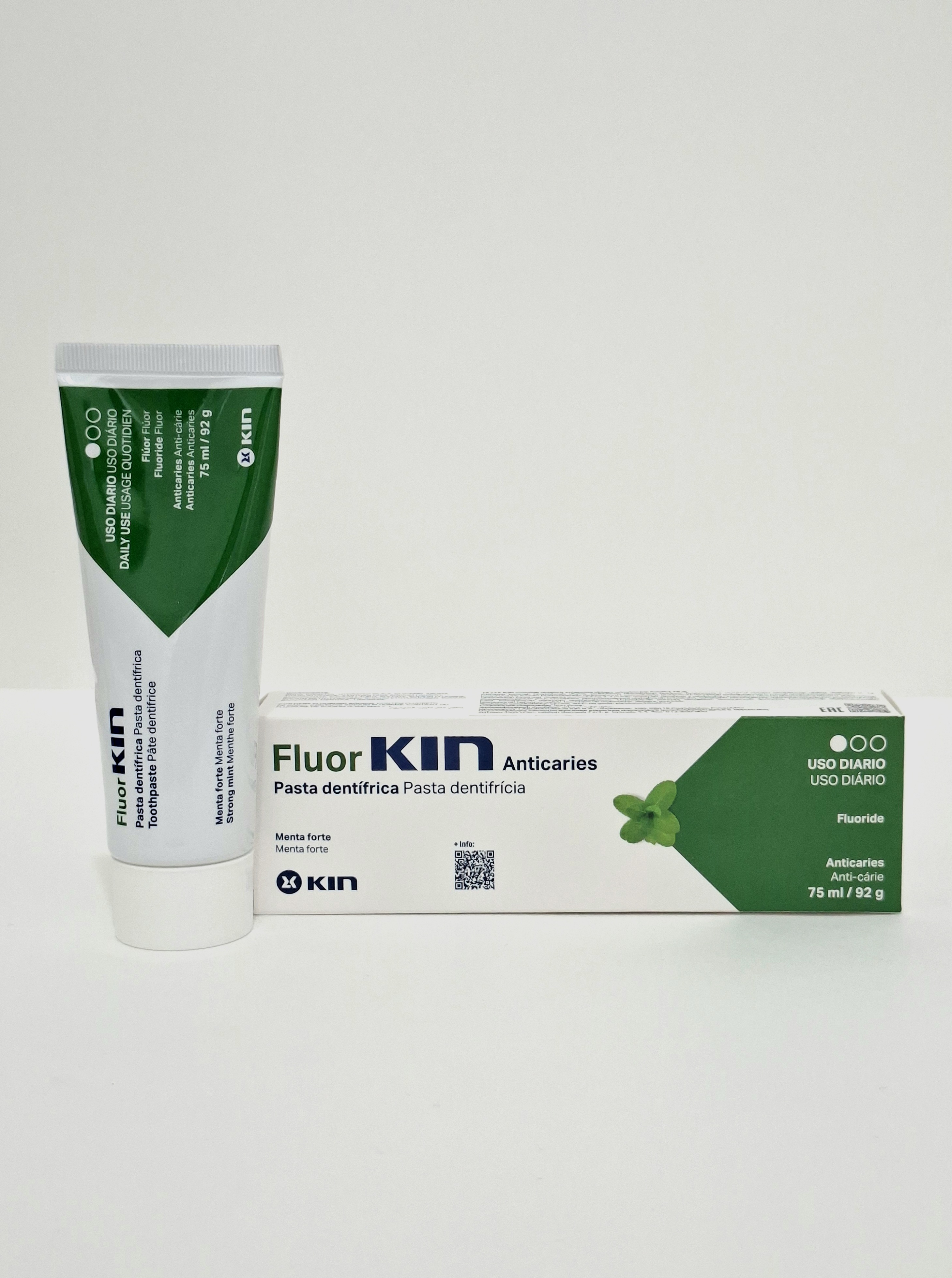 Kin Flor toothpaste Silnaya mint 75ml 16255 Kin, Spain