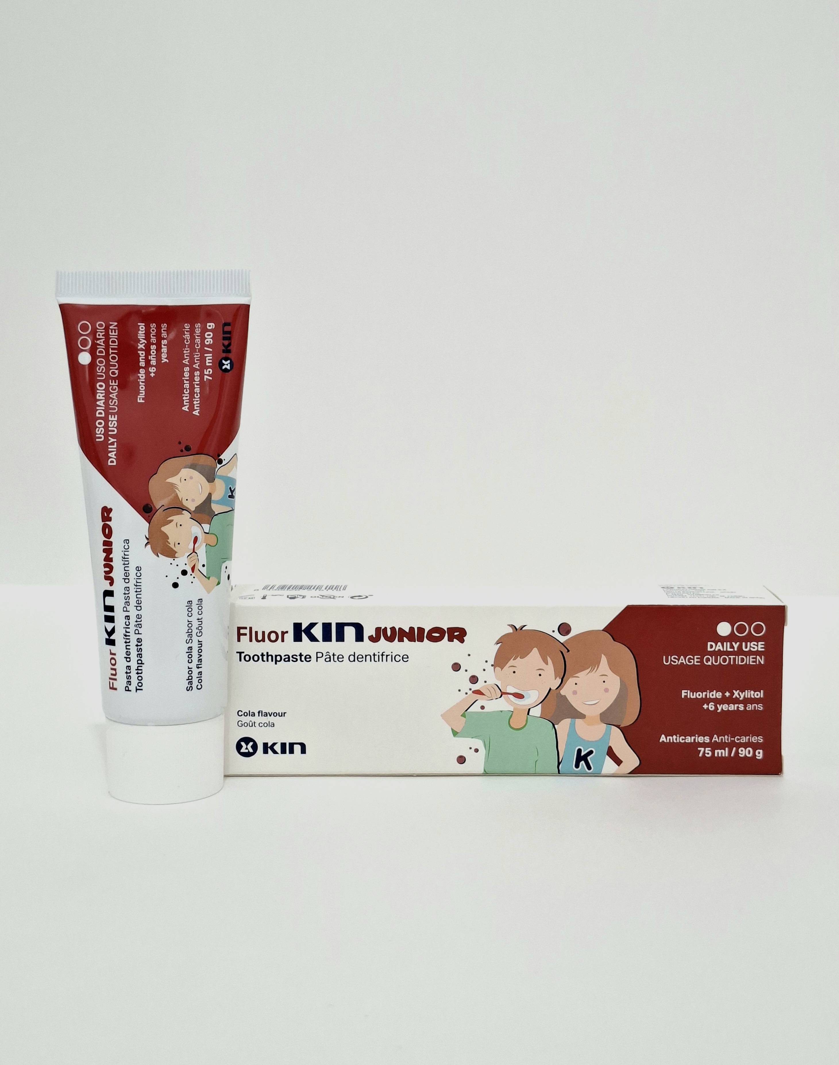 Kin junior toothpaste Kola 6+ 75ml 16118 Kin, Spain