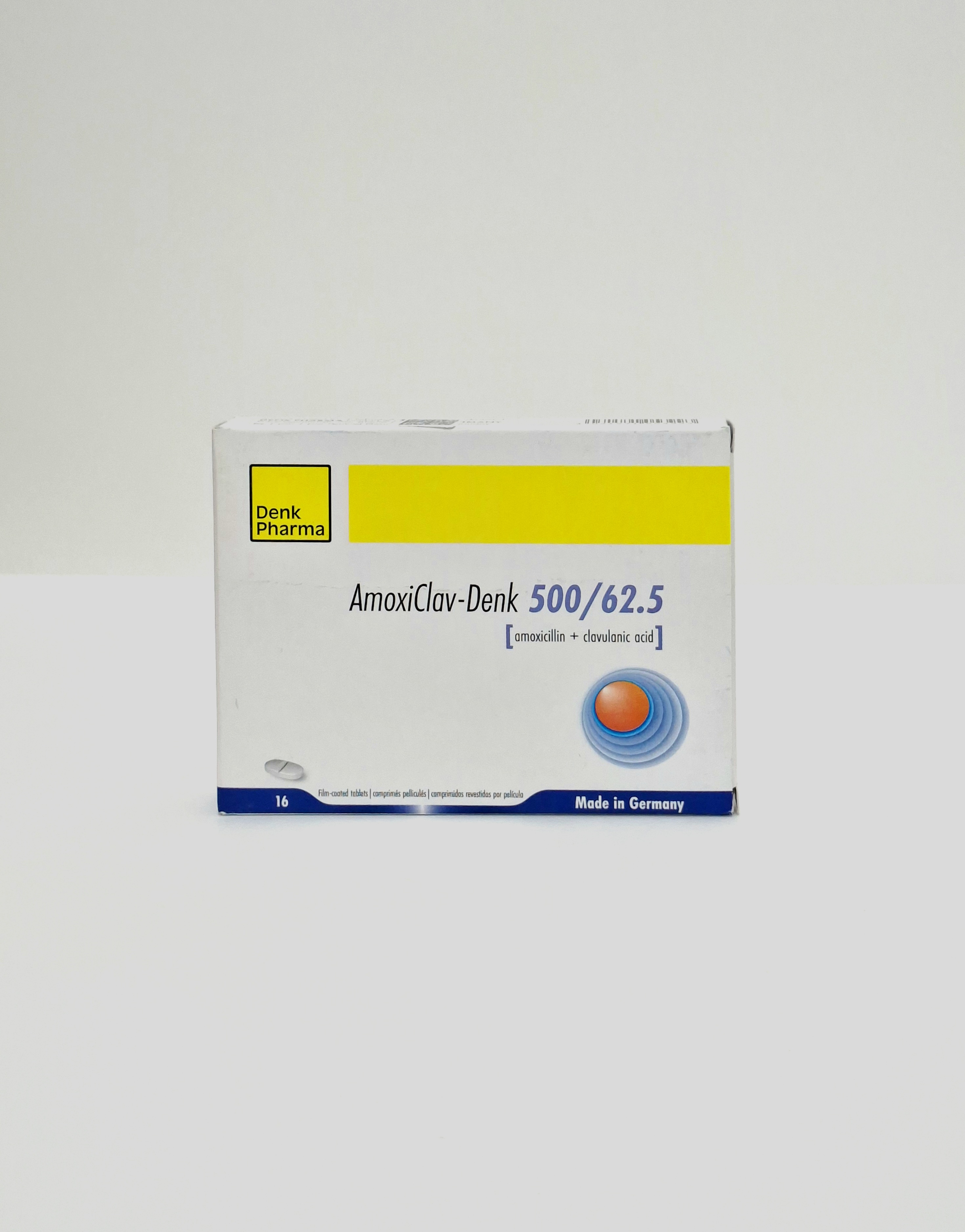 AmoxiClav-Denk tablets 500/62.5mg x 16 Denk Pharma