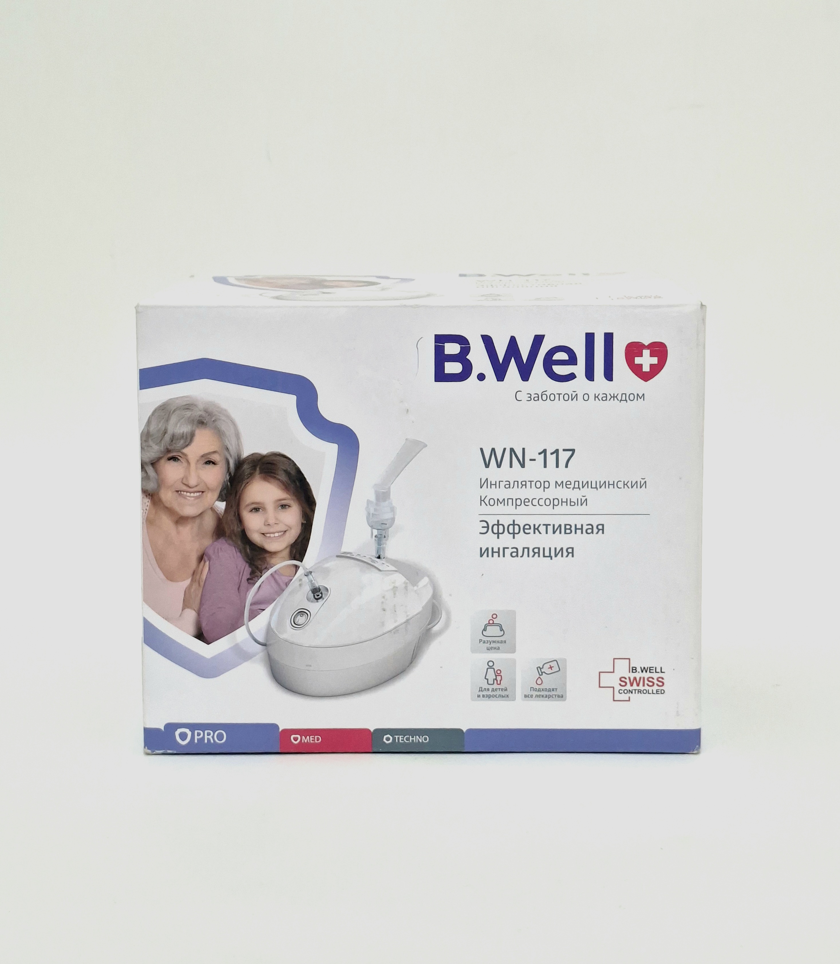Небулайзер компрессорный Би. Велл WN-117** Би,Велл