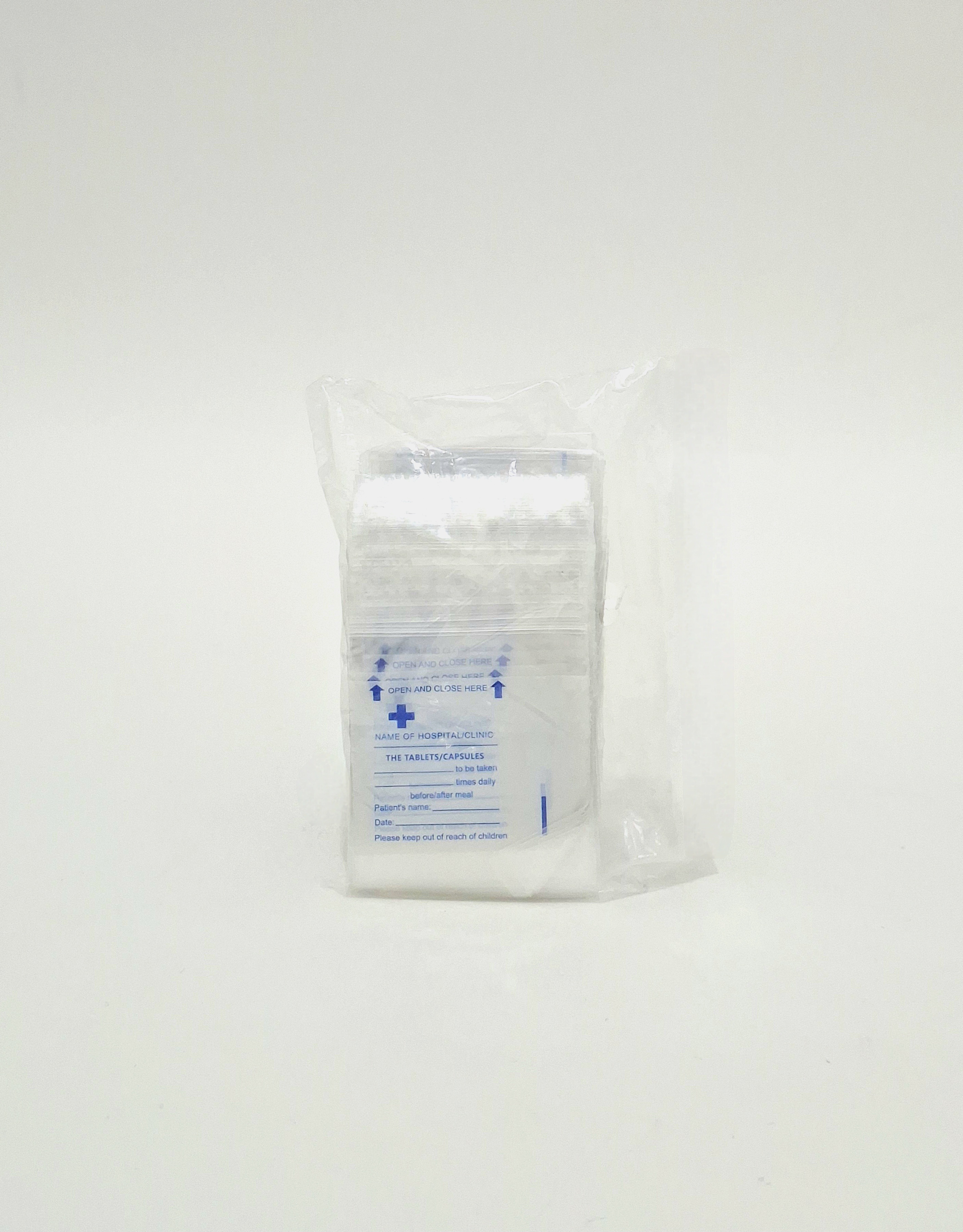 Paketiki for tablets 6cm x 8cm x 100 (Zip) Armeniya