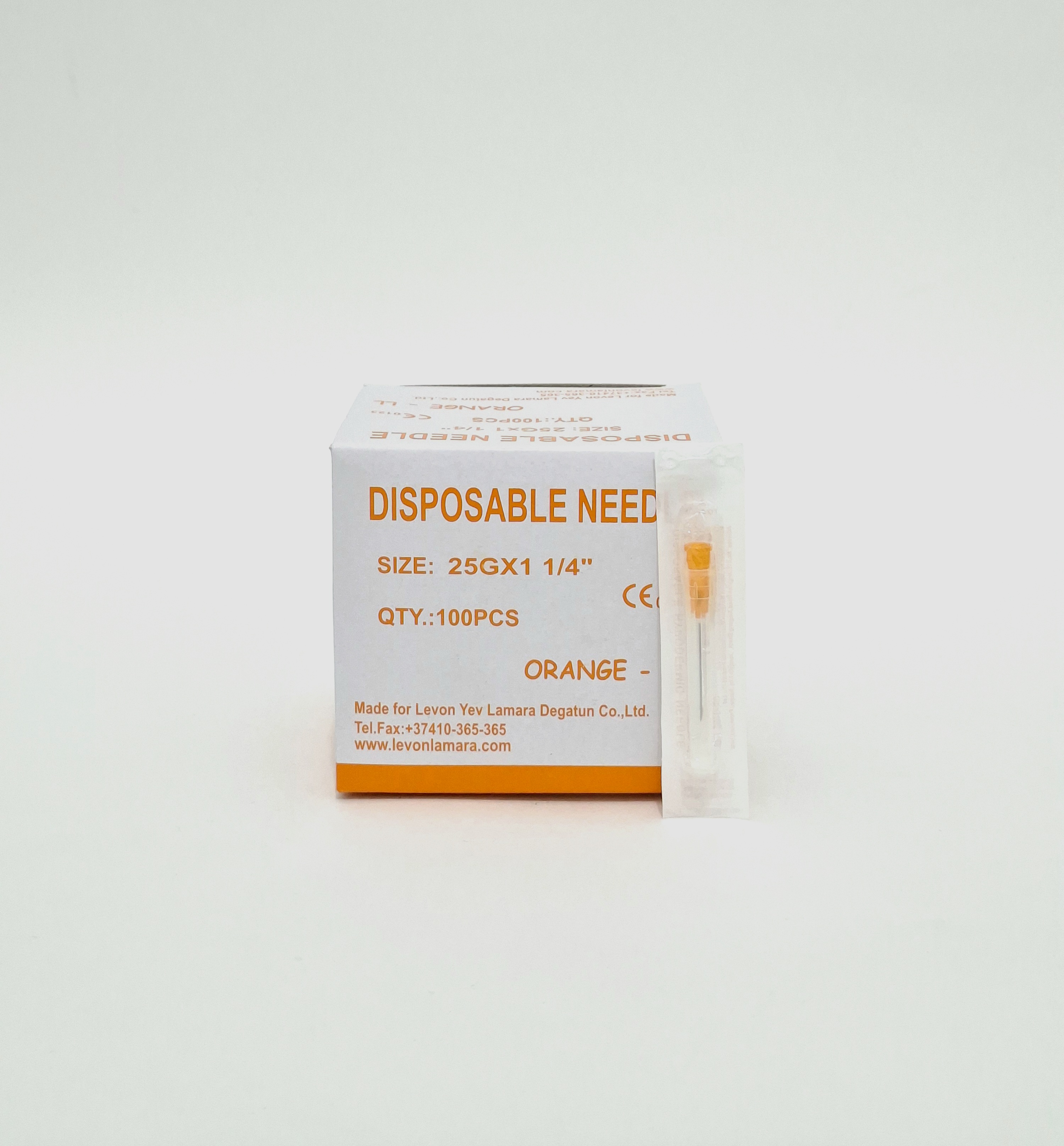 Needles 25G Oranzh USA