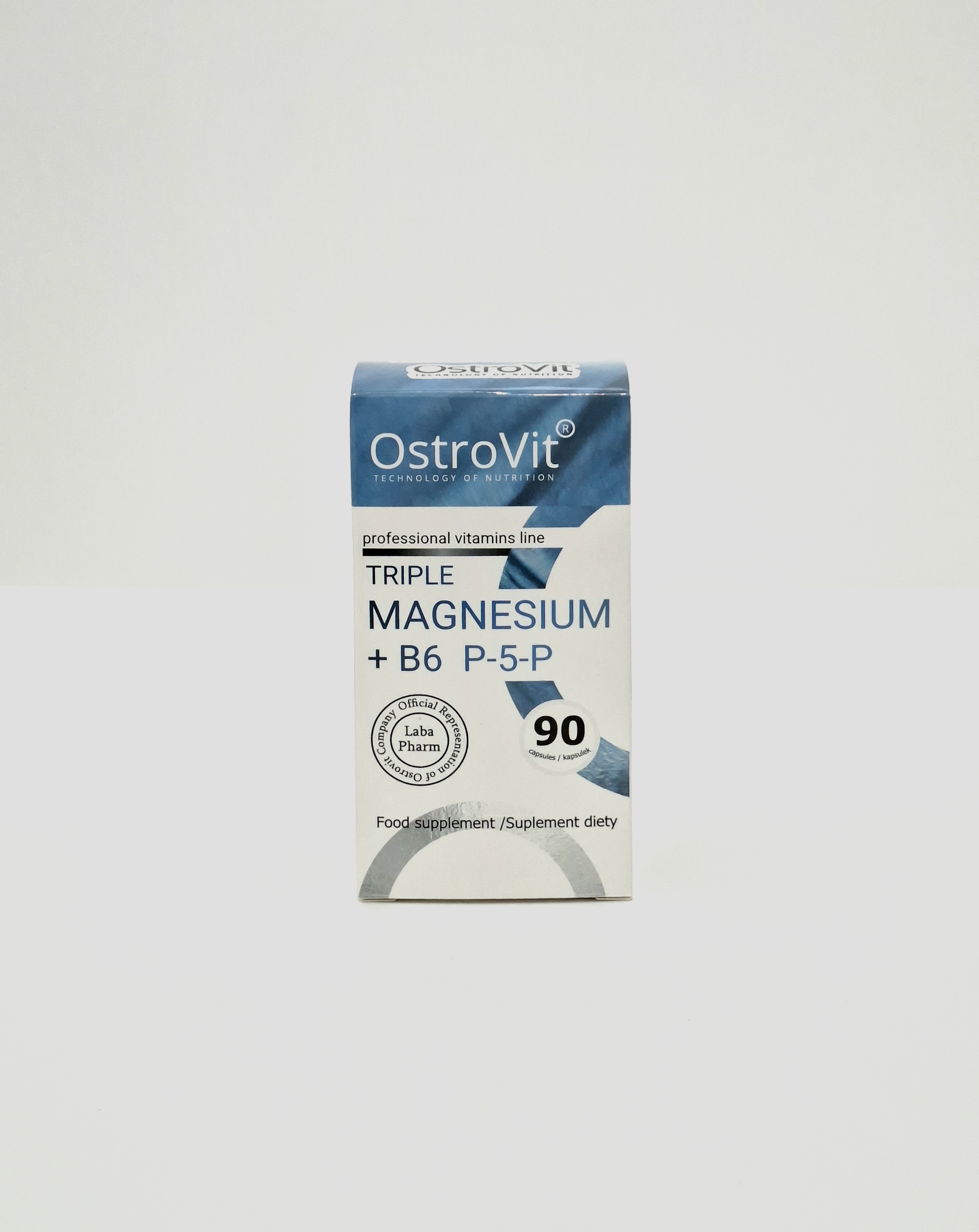 Magnezium + B6 P-5-P Ostrovit x 90 Poland