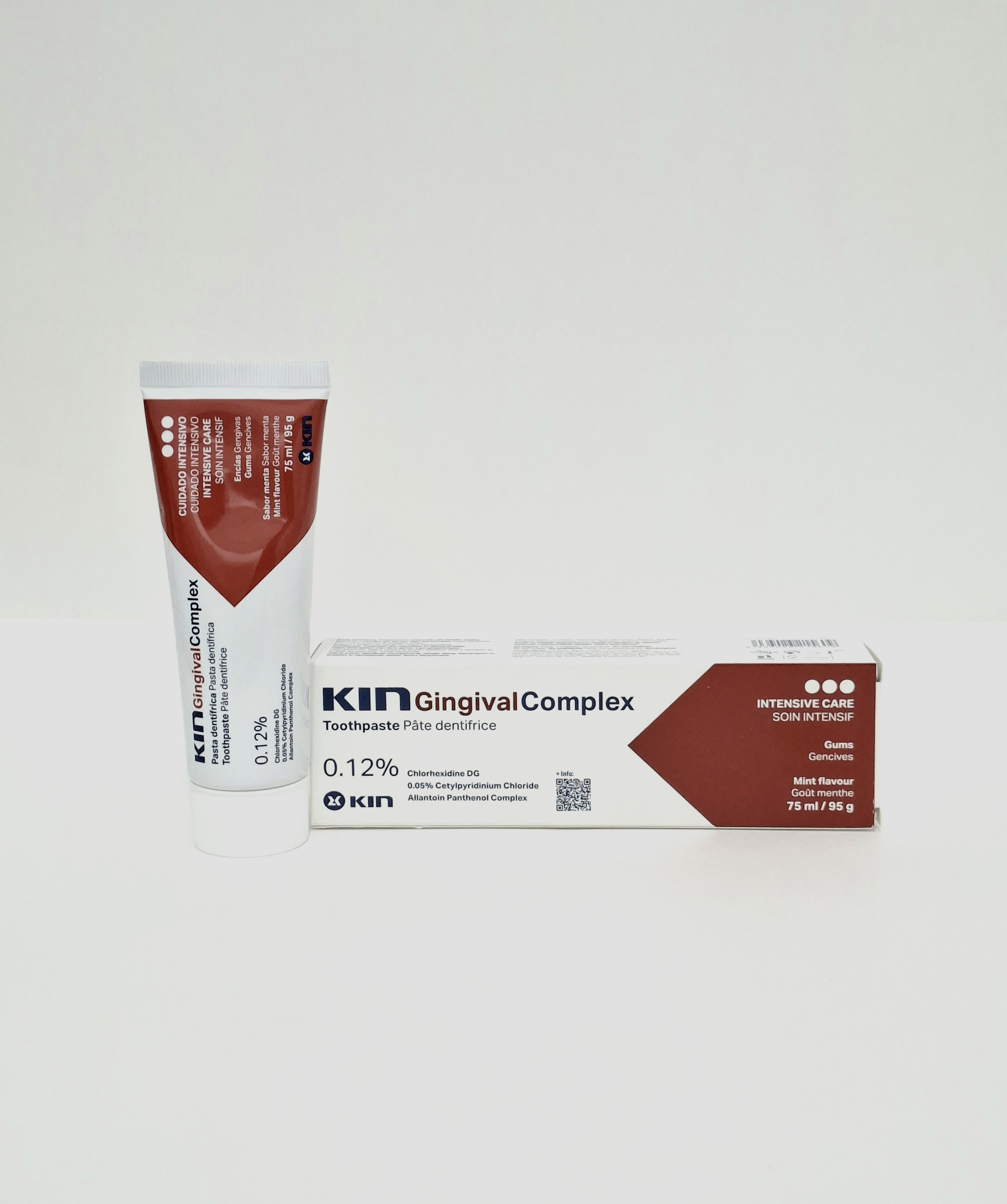 KIN ատամի մածուկ Gingival complex 0,12% քլորհեքսիդին 75մլ 15609/75890 Կին, Իսպանիա